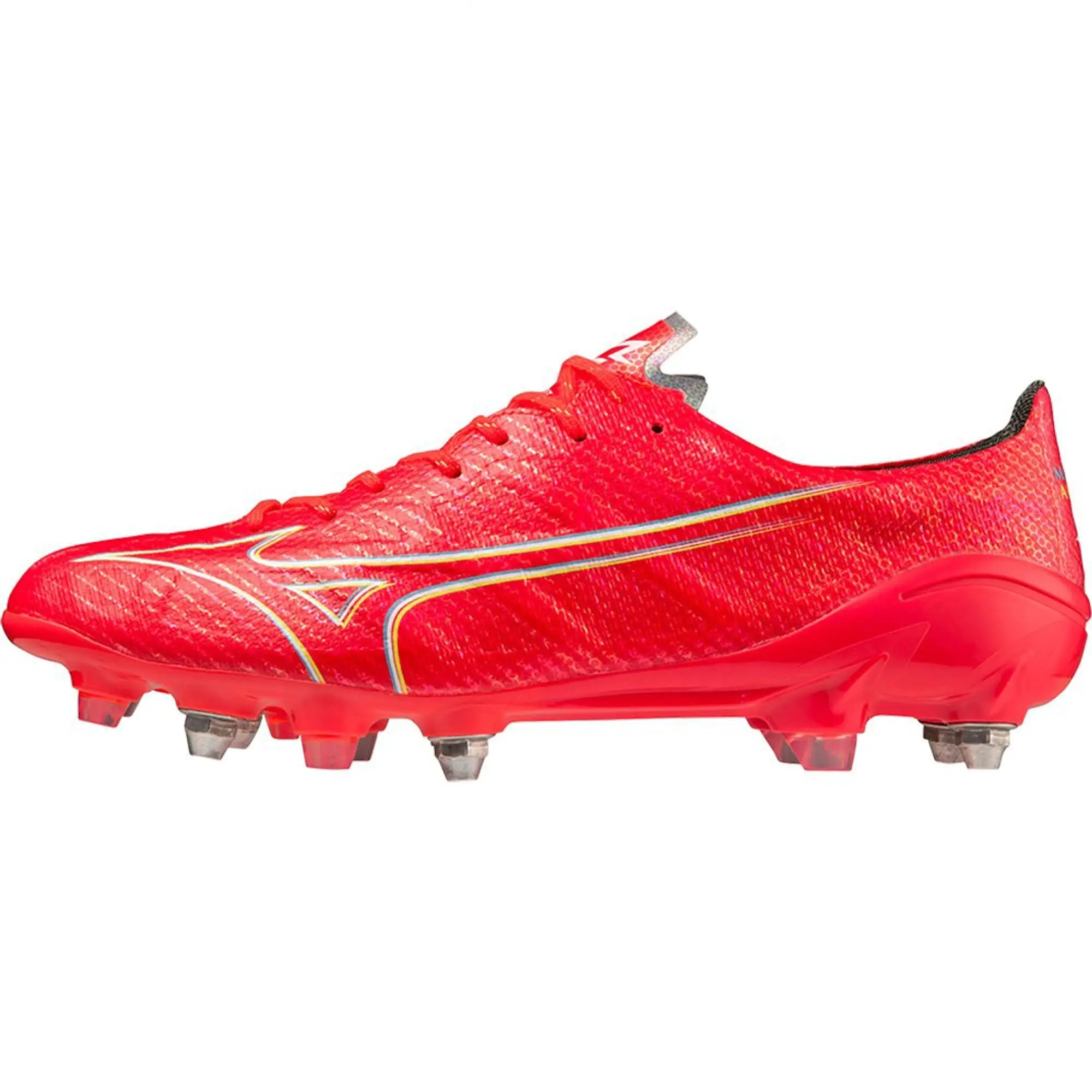 Mizuno Alpha Made In Japan Sg Release - Fiery Coral/White - ['Red'] |  P1GC2360-64 | FOOTY.COM