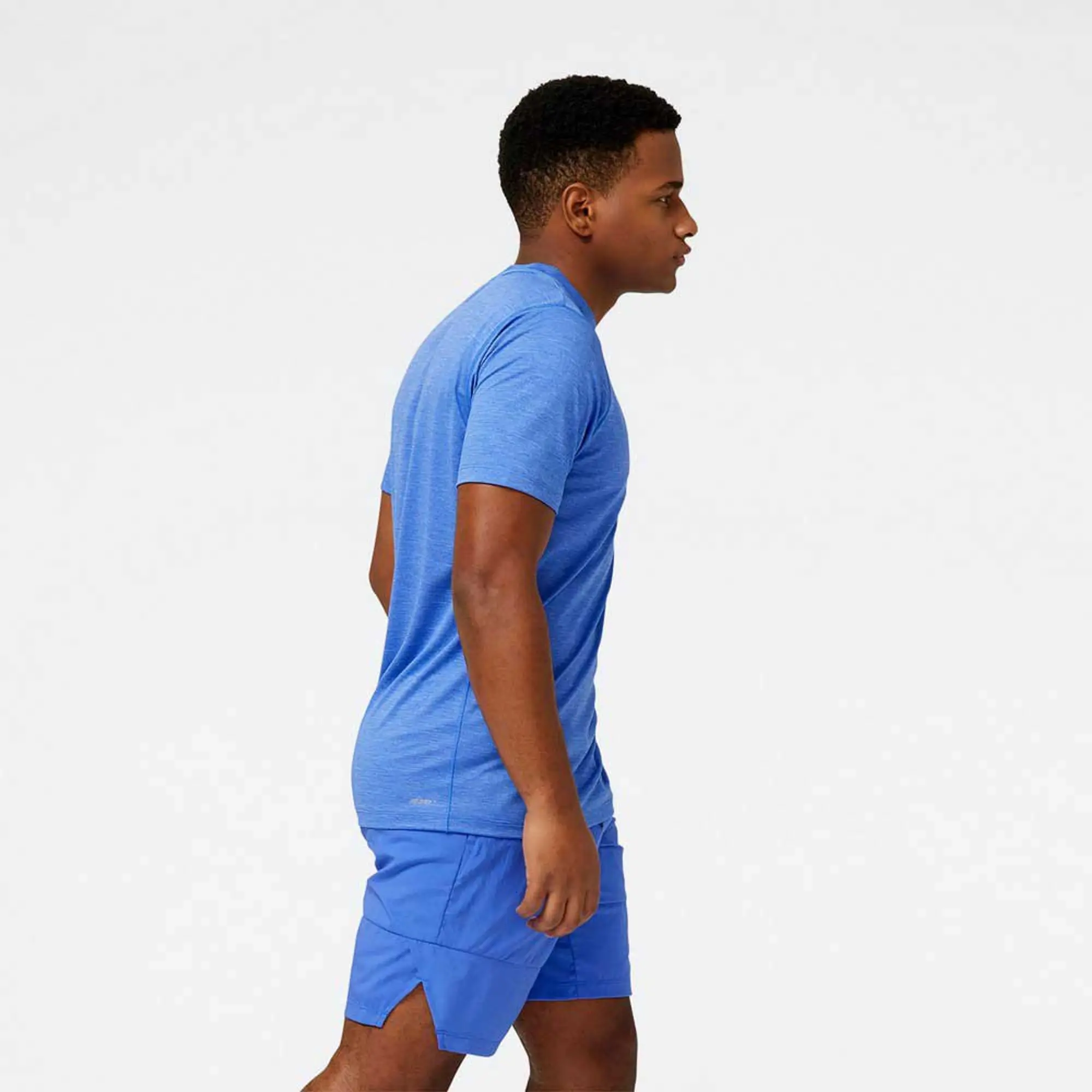 New Balance Tenacity Short Sleeve T-shirt  - Blue