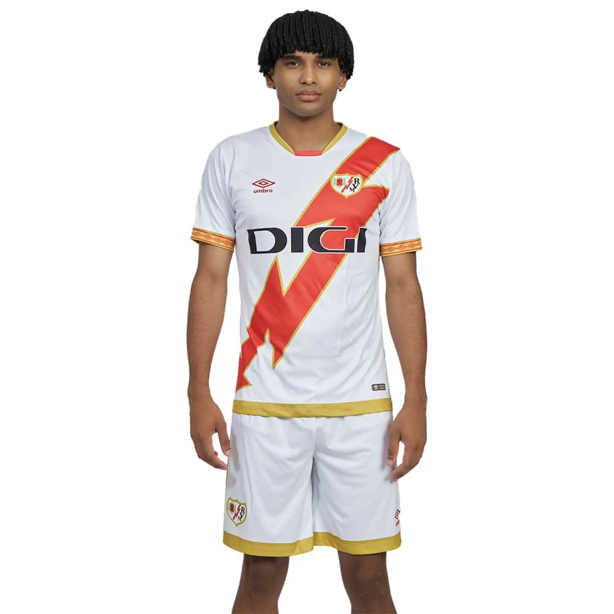 Umbro Rayo Vallecano De Madrid 23/24 Shorts Home  - White