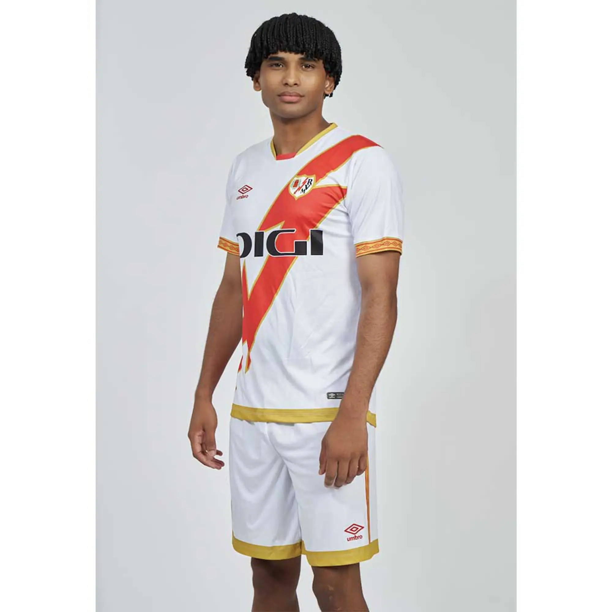Umbro Rayo Vallecano De Madrid 23/24 Shorts Home  - White