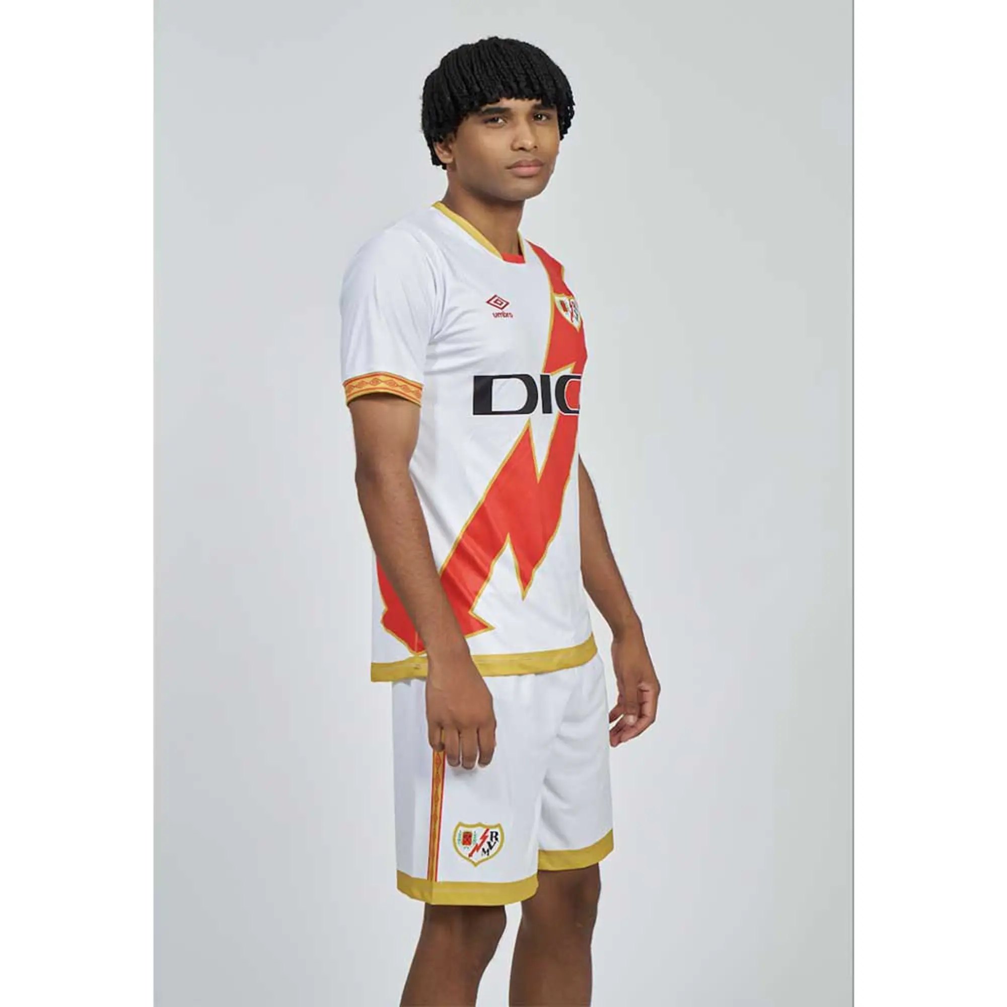 Umbro Rayo Vallecano De Madrid 23/24 Shorts Home  - White