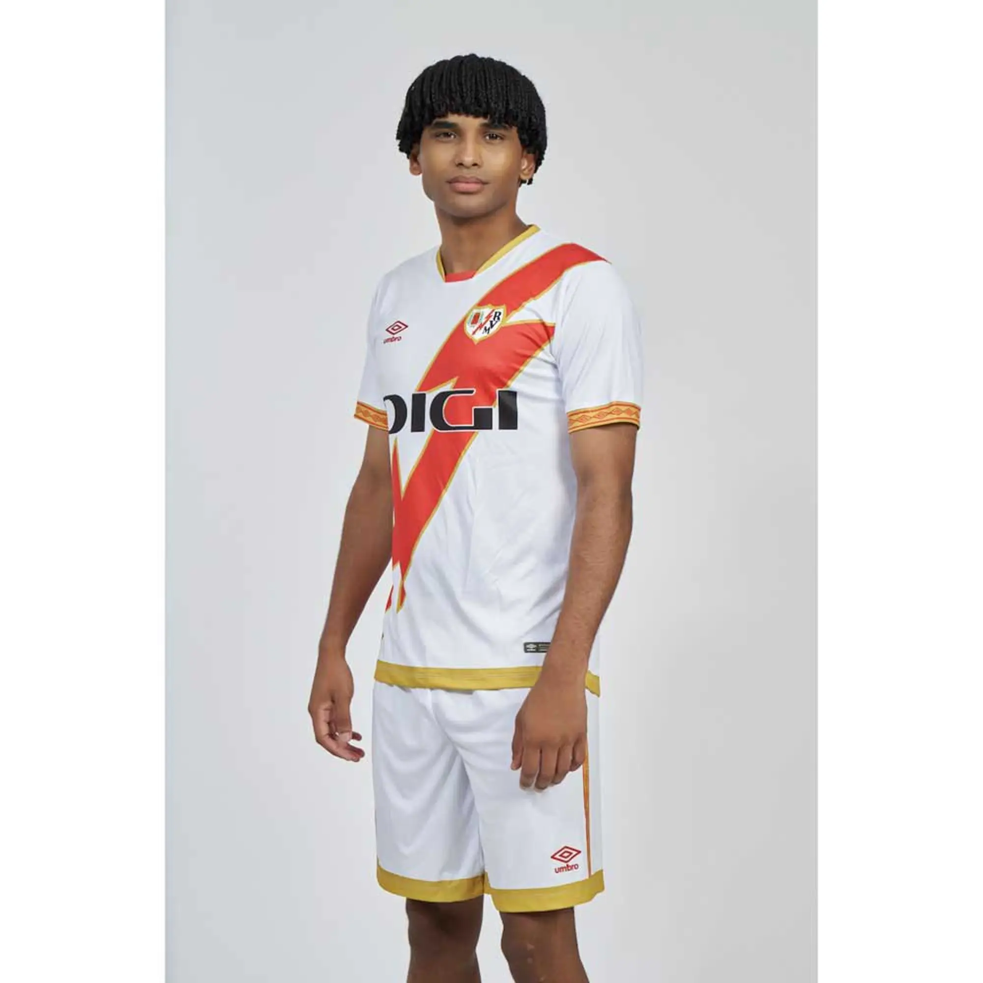 Umbro Rayo Vallecano De Madrid 23/24 Shorts Home  - White