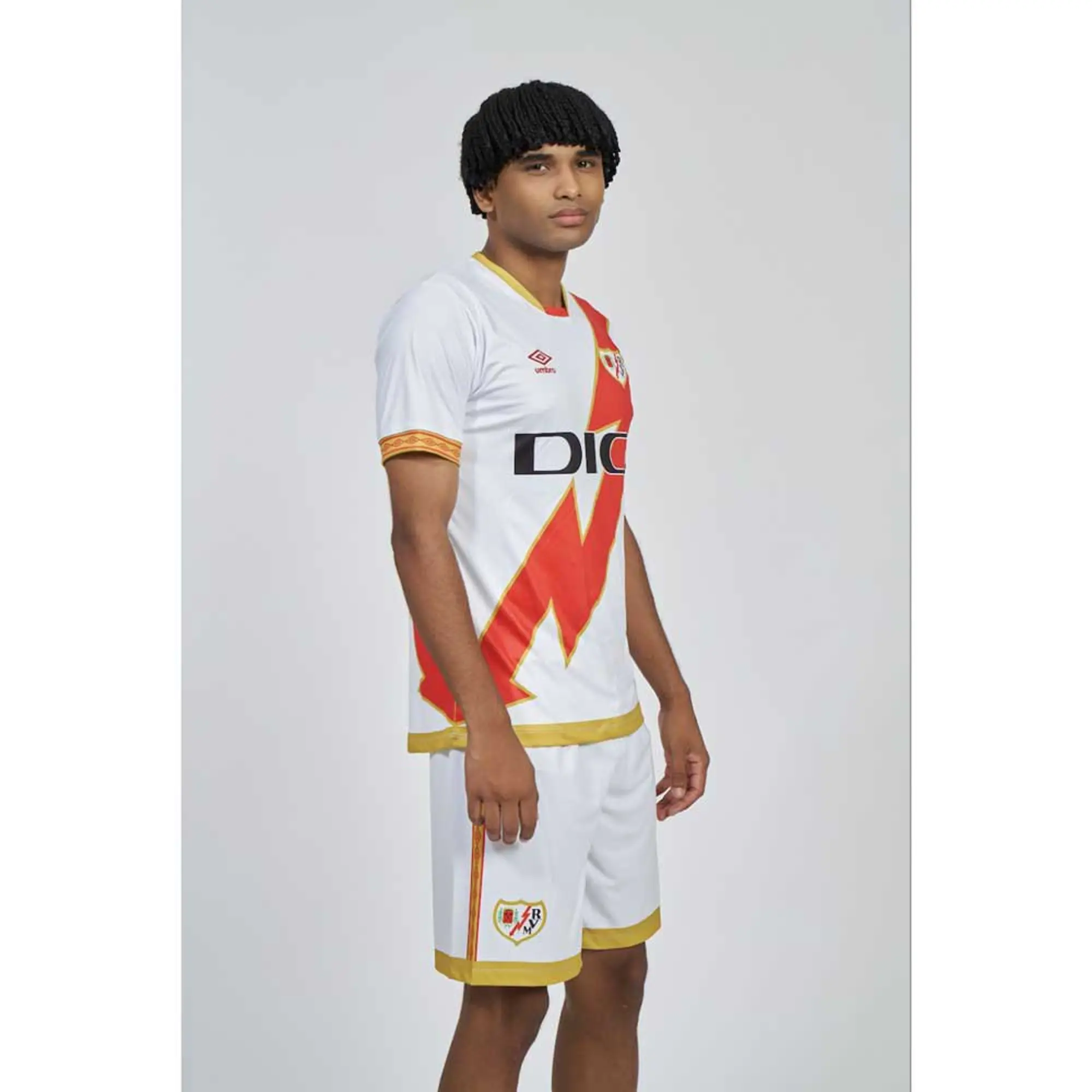 Umbro Rayo Vallecano De Madrid 23/24 Shorts Home  - White