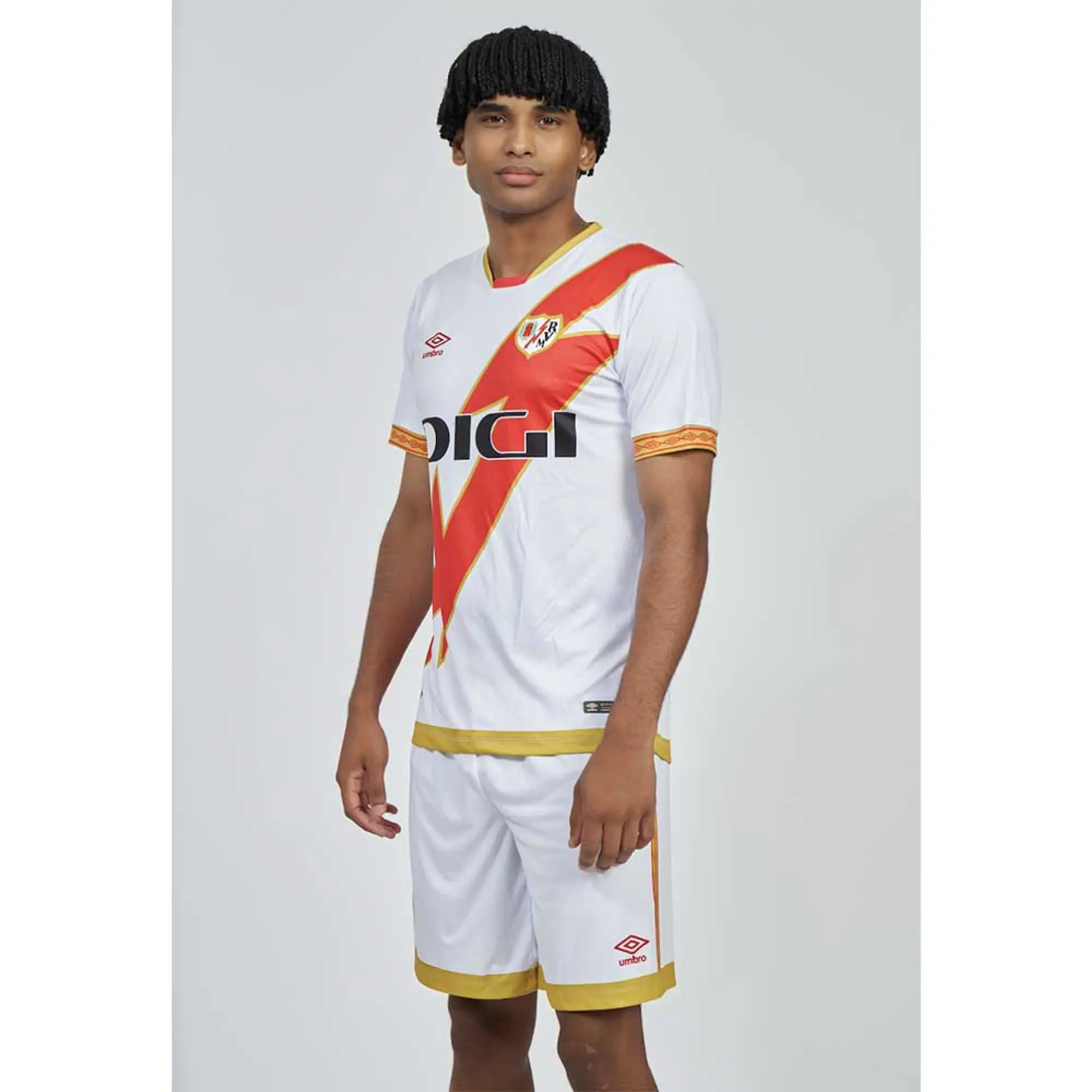 Umbro Rayo Vallecano De Madrid 23/24 Shorts Home  - White