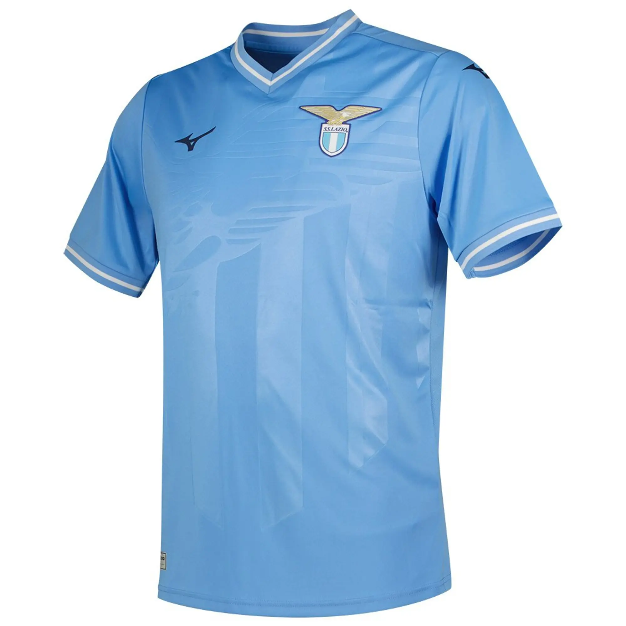 Mizuno Lazio Mens SS Home Shirt 2023/24