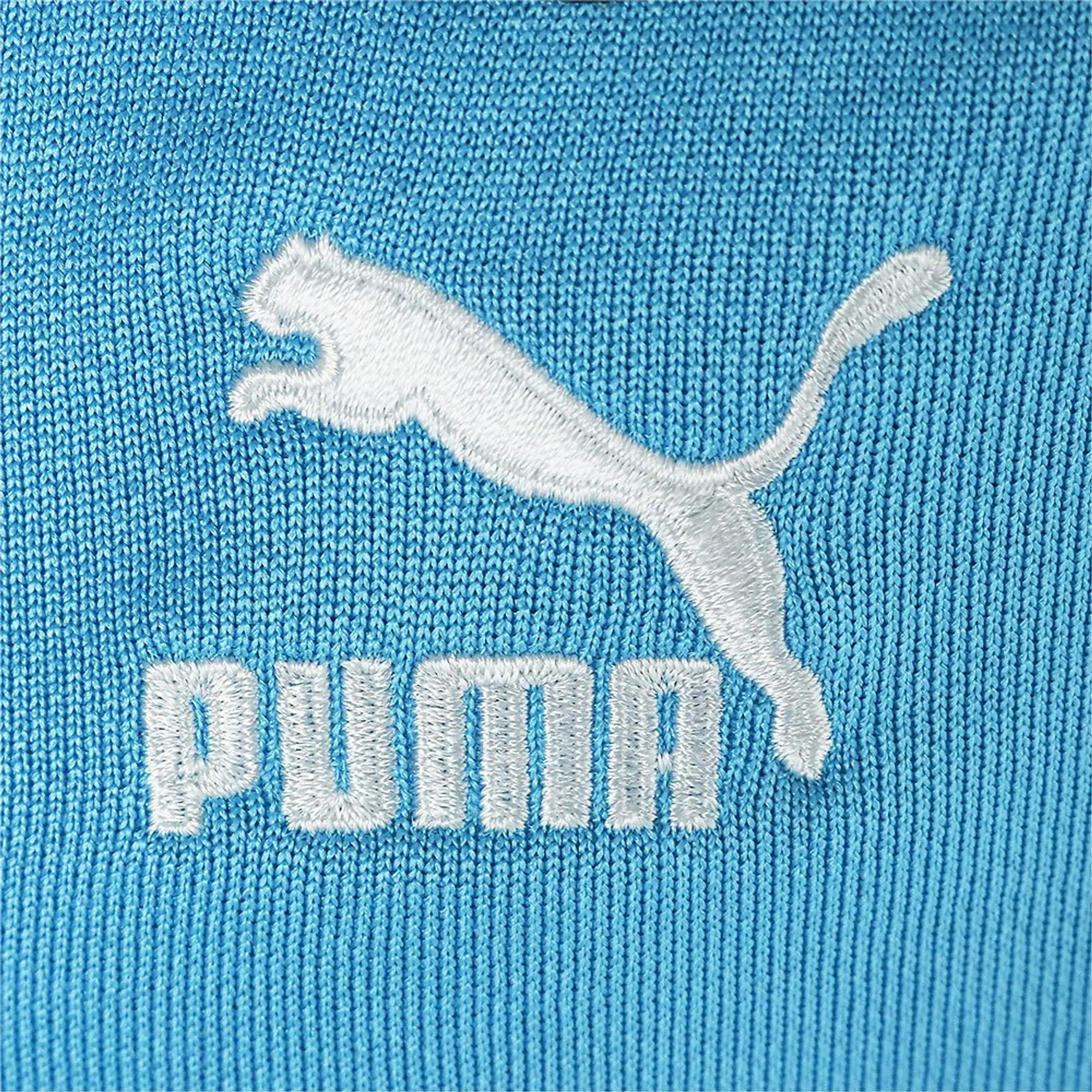 Man City FtblHeritage T7 Track Jacket (Light Blue) 2023-2024 Men's Polyester Manchester City Made By: Puma