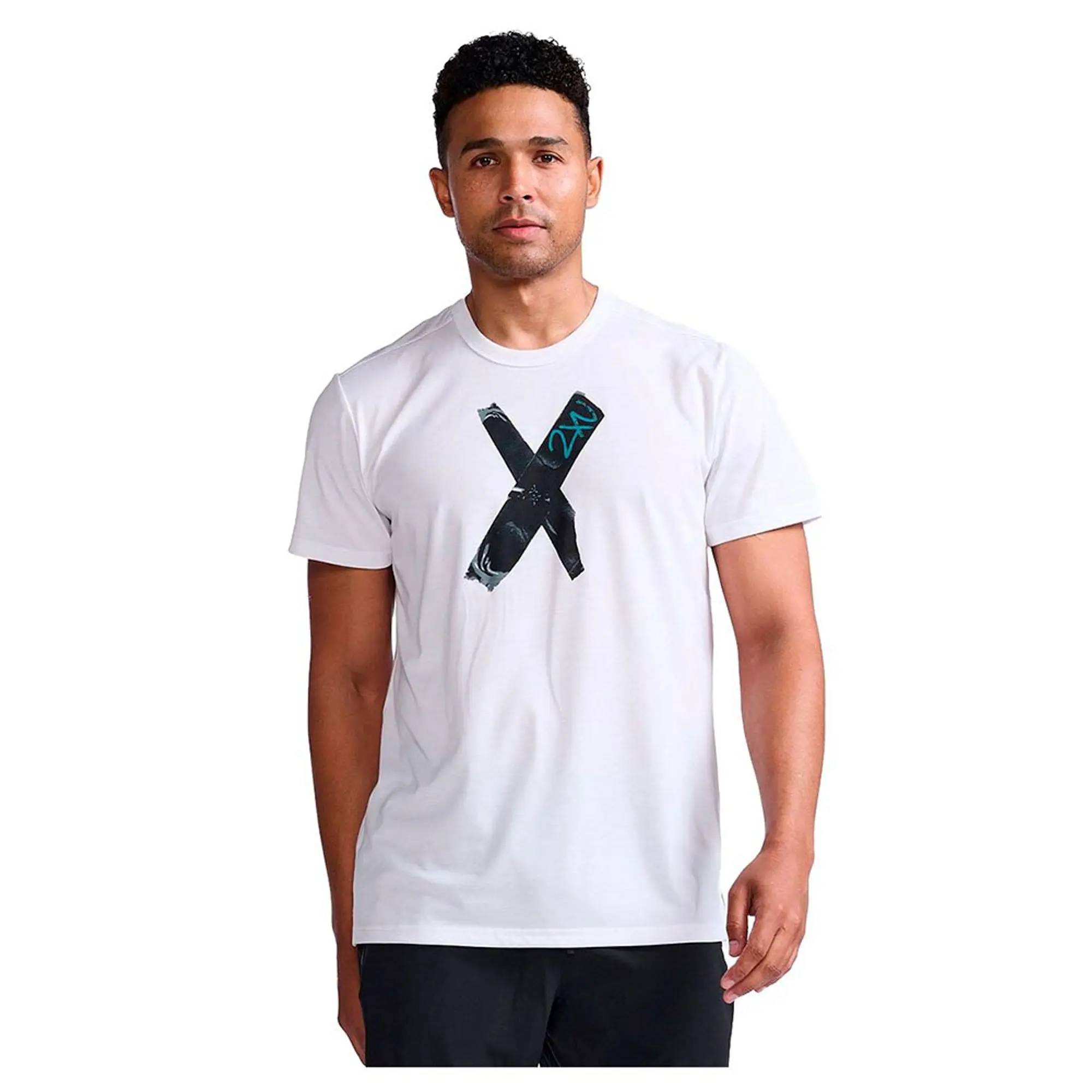 2xu Contender Short Sleeve T-shirt  - White