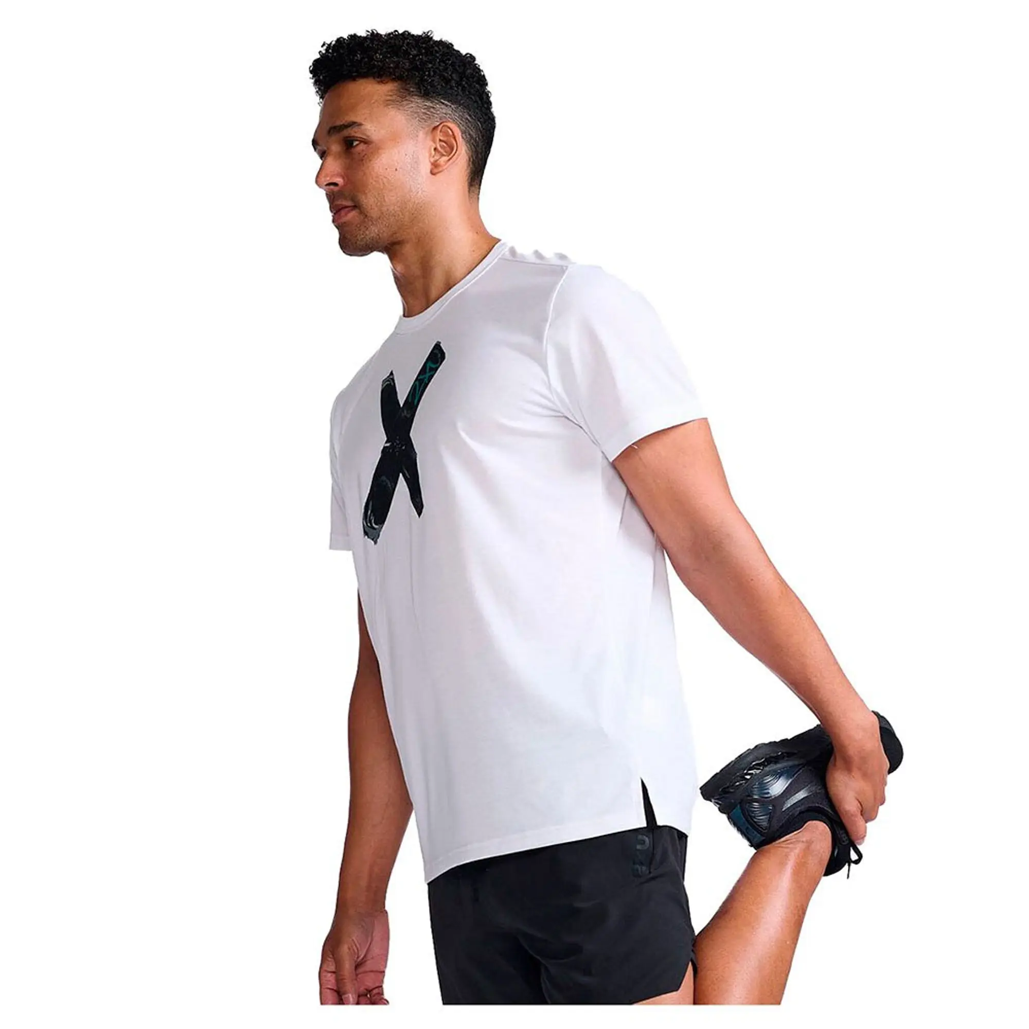 2xu Contender Short Sleeve T-shirt  - White
