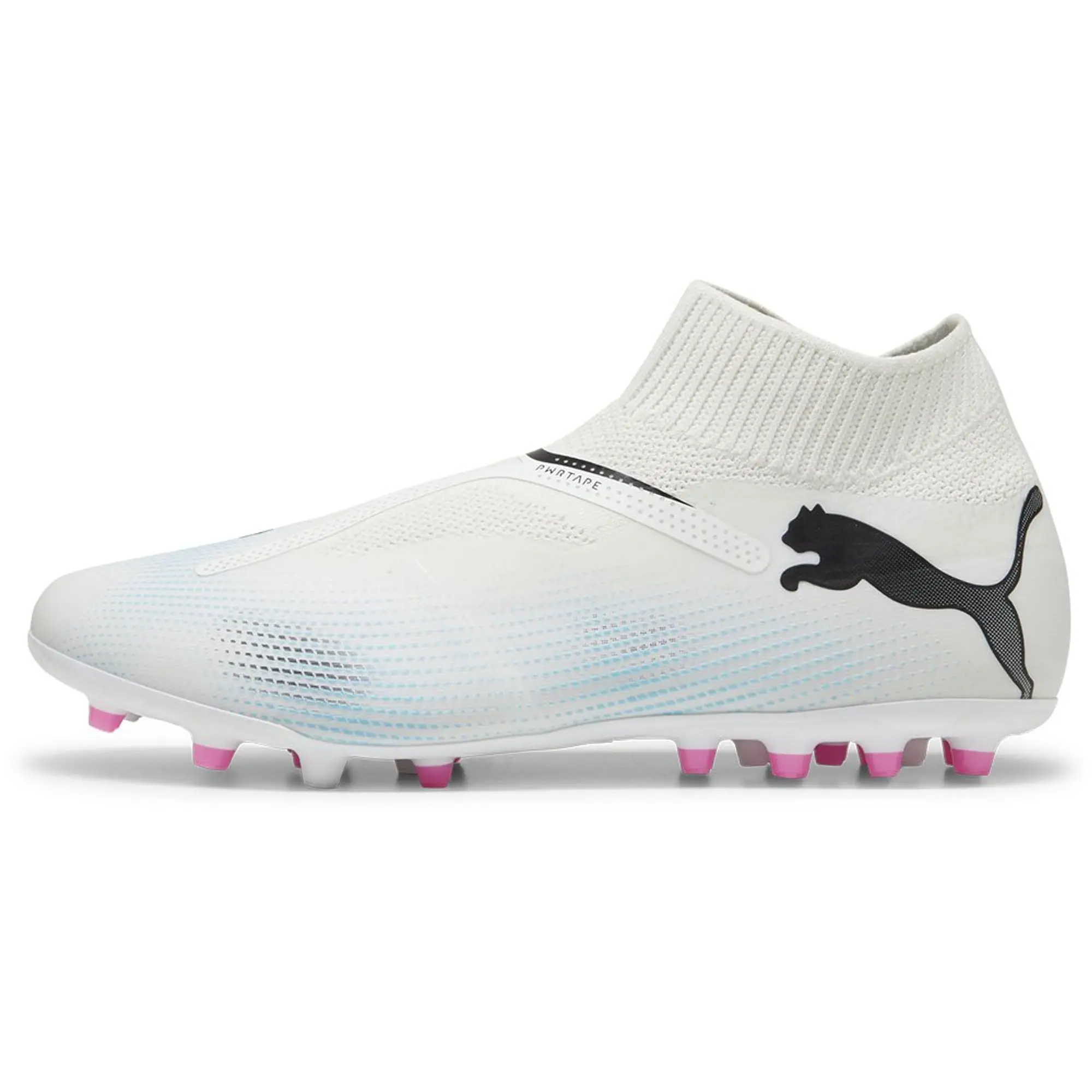 Puma Future 7 Match Laceless Mg Phenomenal White 107712 01 FOOTY.COM