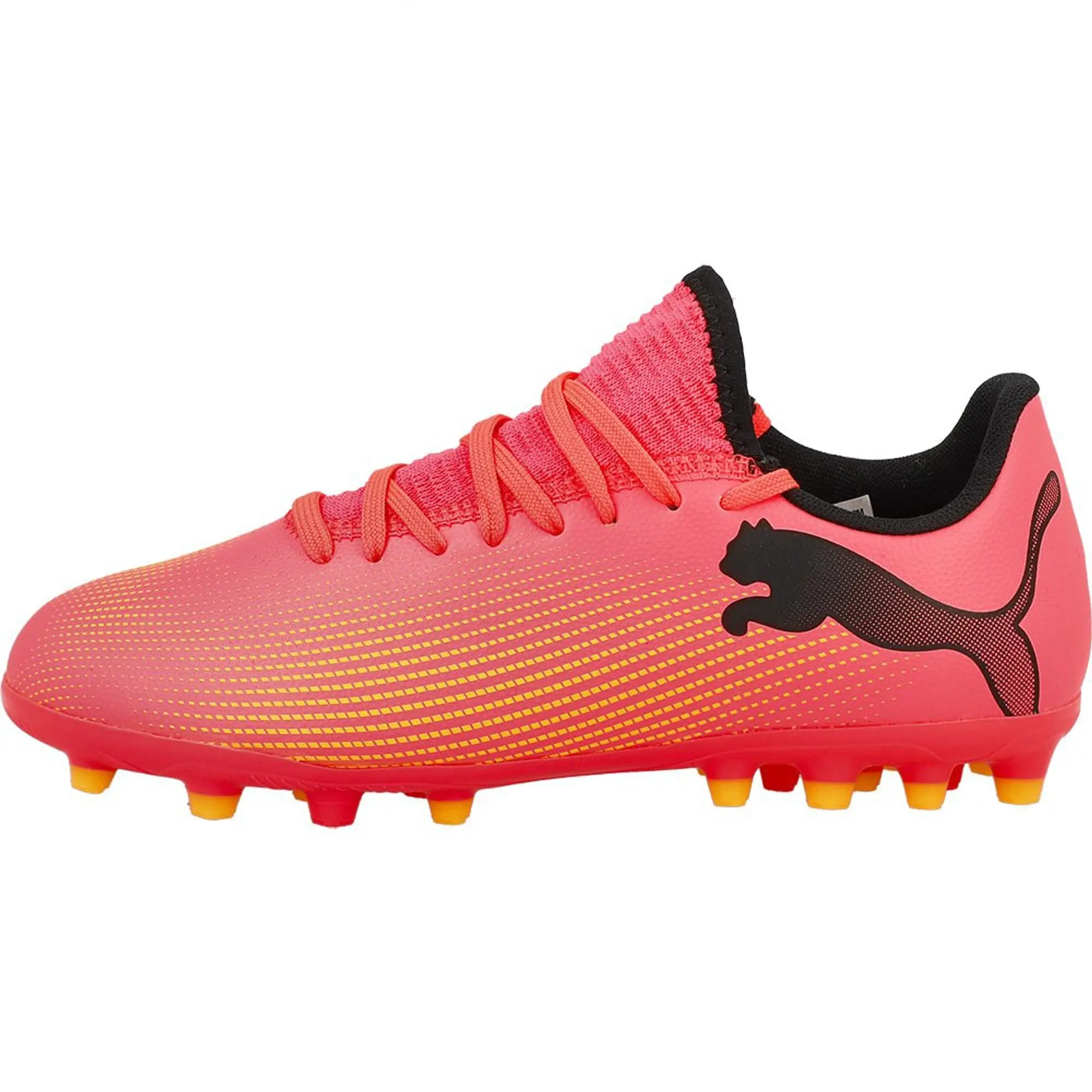 Puma Future 7 Play Mg Forever Faster - Sunset Glow/Puma Black/Sun Stream Kids - ['Pink']