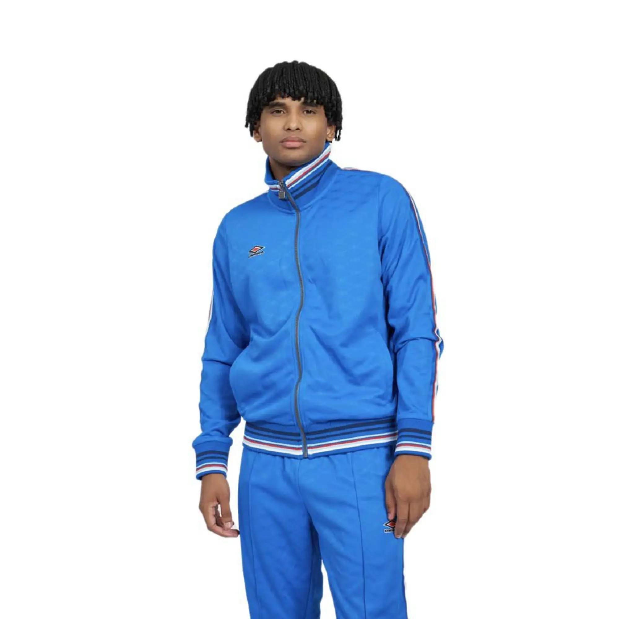 Umbro Monogram Anthem Tracksuit Jacket  - Blue