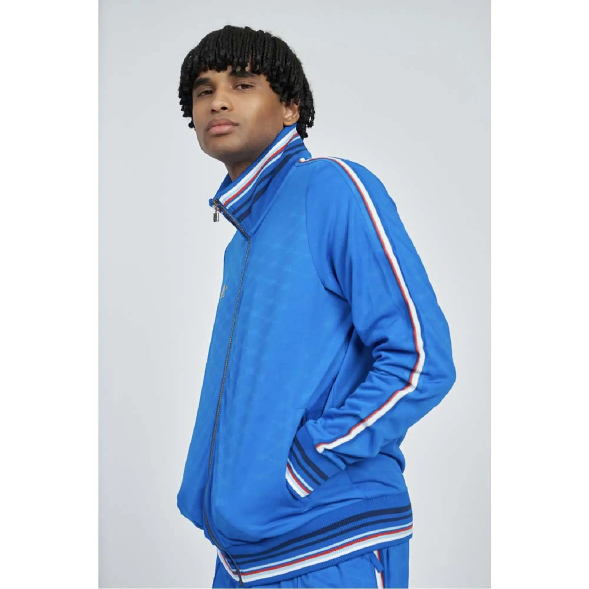 Umbro Monogram Anthem Tracksuit Jacket  - Blue