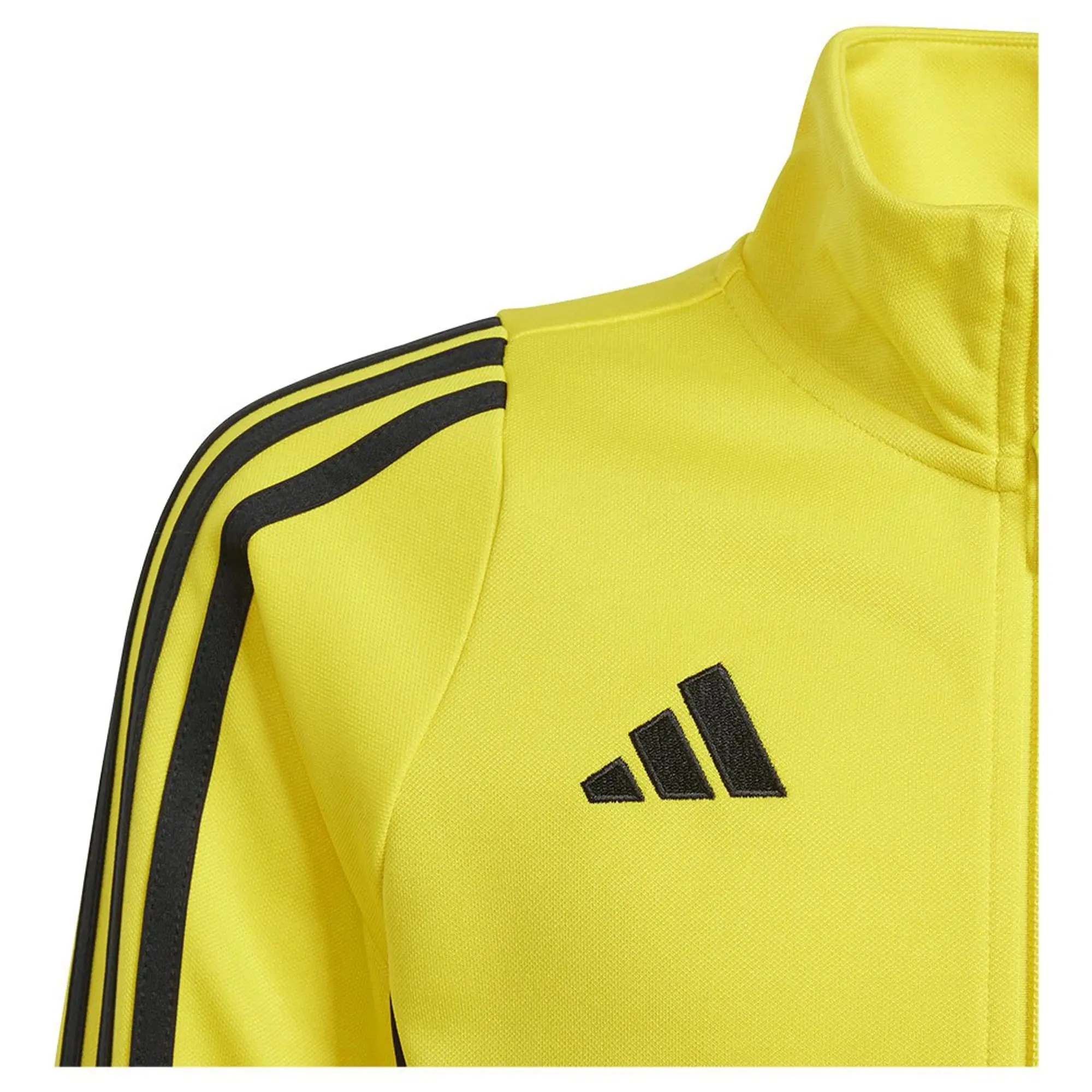 adidas    girls's Children's Tracksuit jacket in Yellow