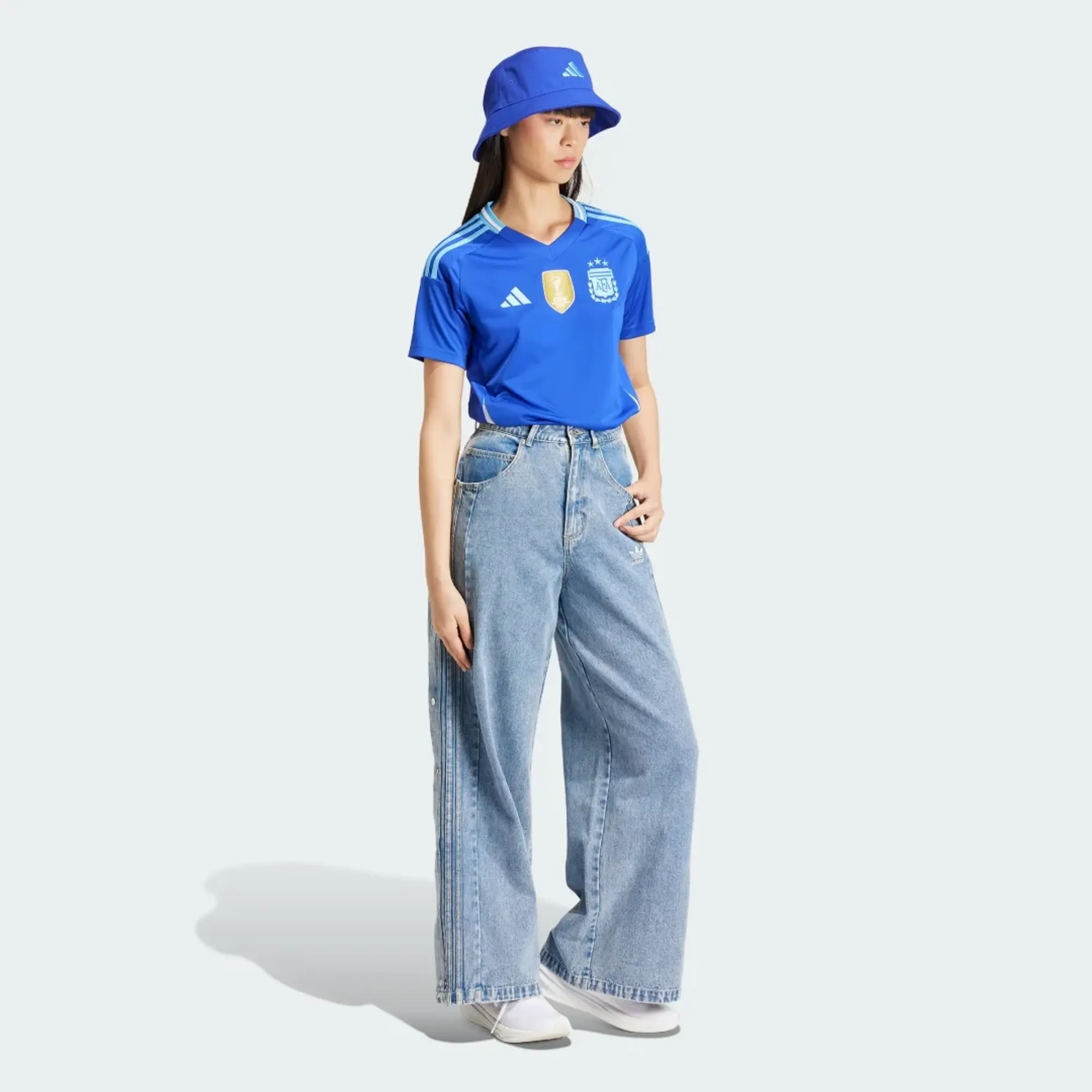 adidas Argentina Womens SS Away Shirt 2024