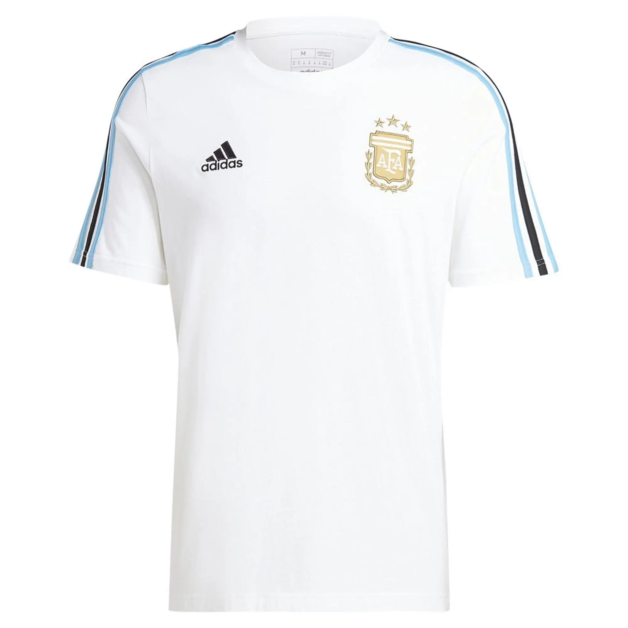 Adidas Argentina Dna 23/24 Short Sleeve T-shirt  - White