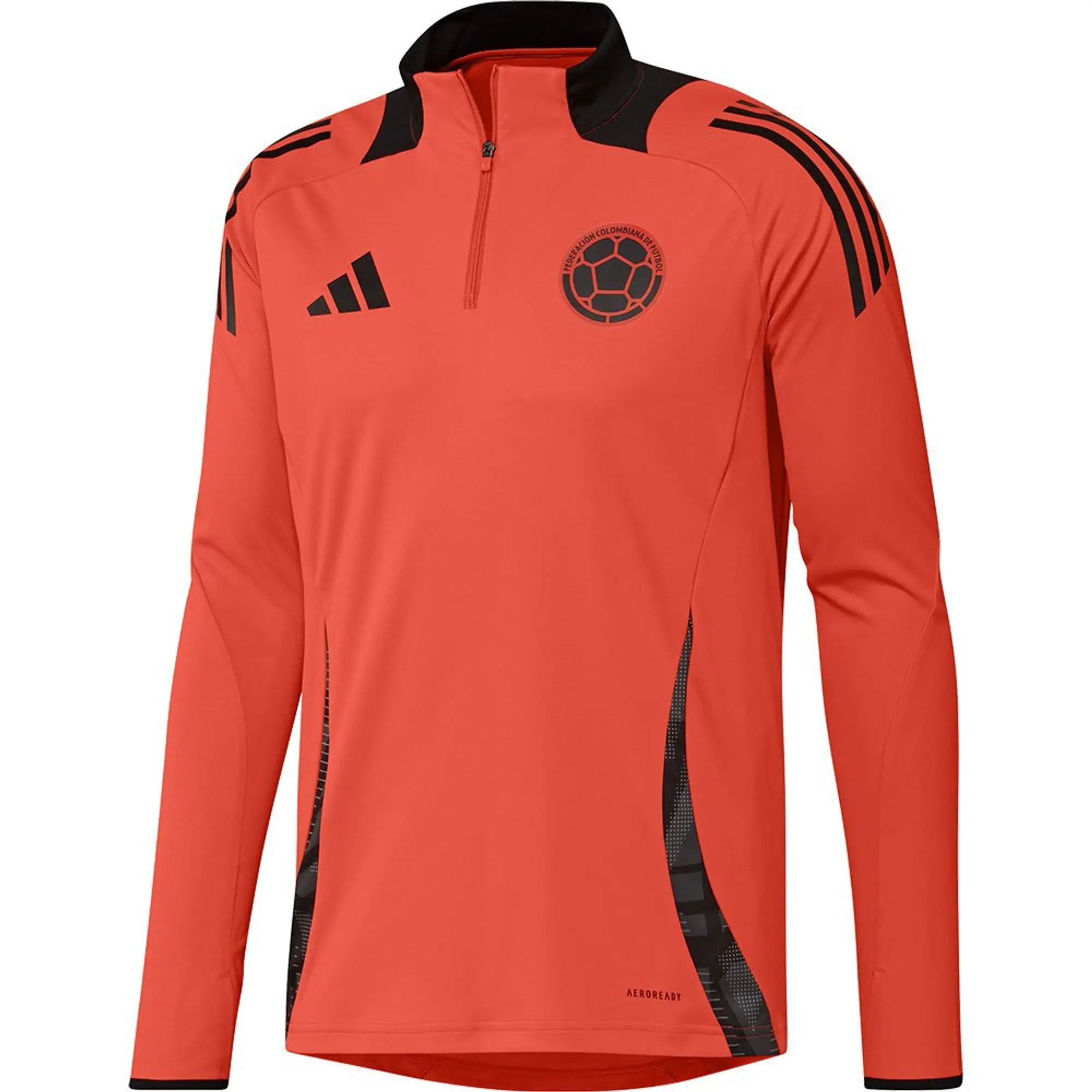 Colombia Training Top (Orange) 2024-2025 Men's Polyester Made By: Adidas