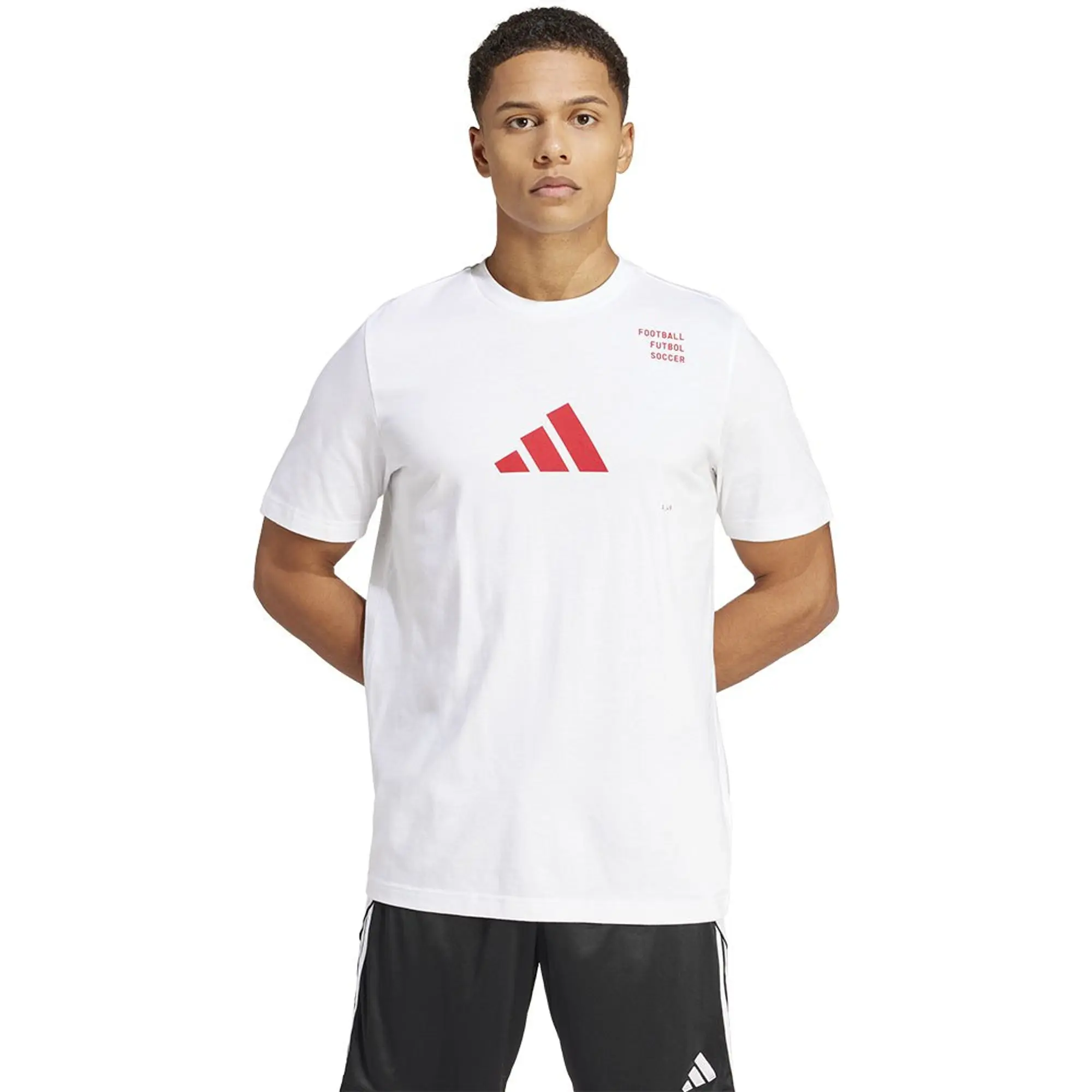 adidas M Fb Cat G T T-Shirt Mens - White