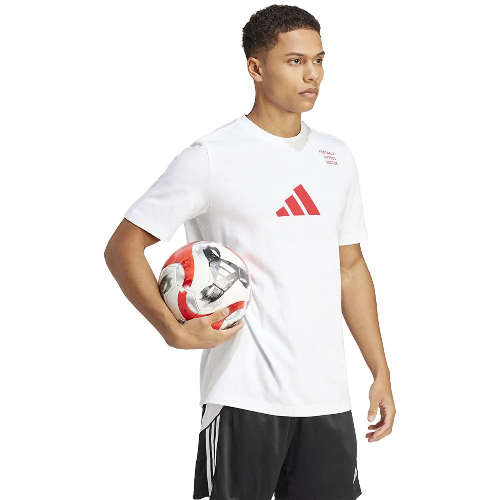 adidas M Fb Cat G T T-Shirt Mens - White