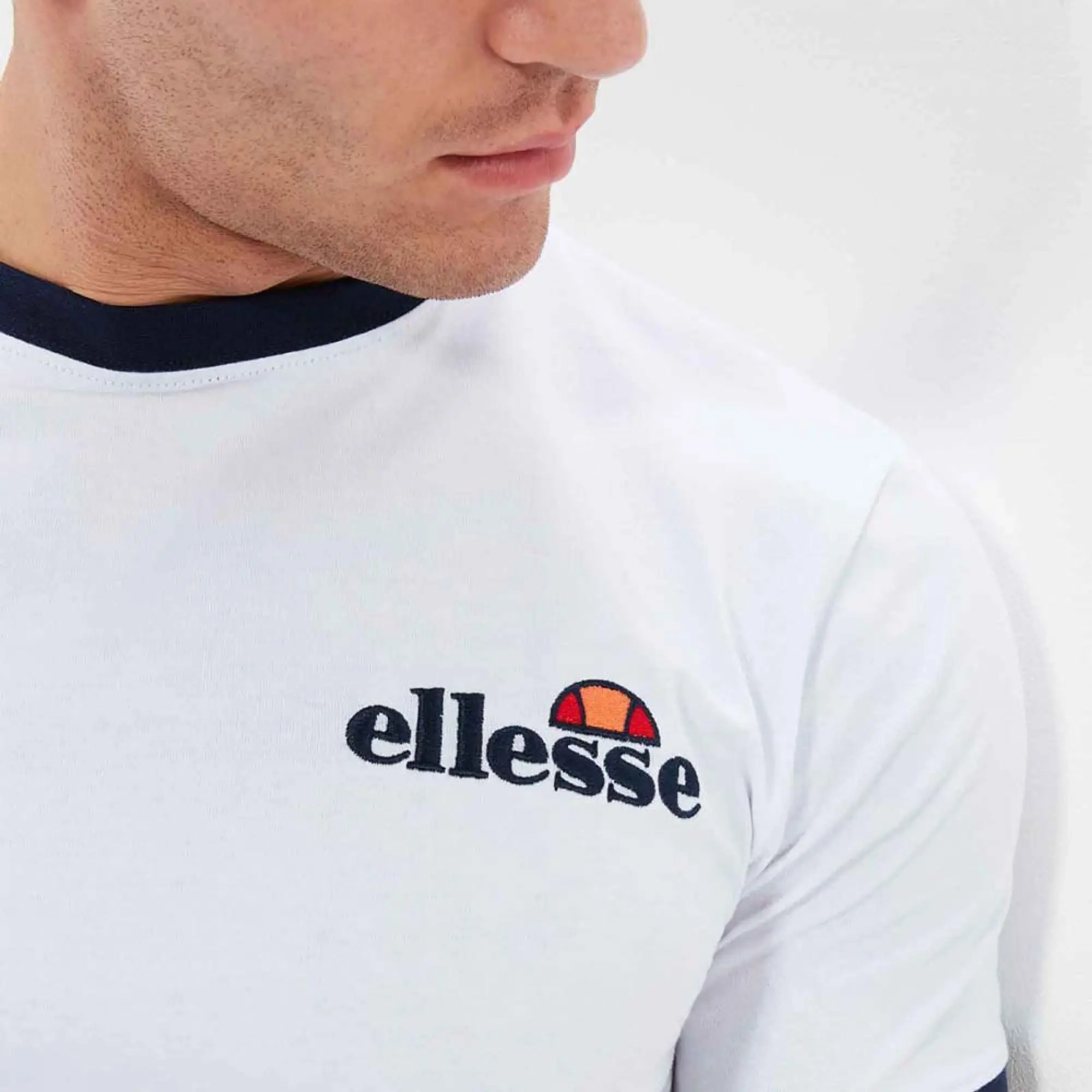 Ellesse Meduno Short Sleeve T-shirt  - White