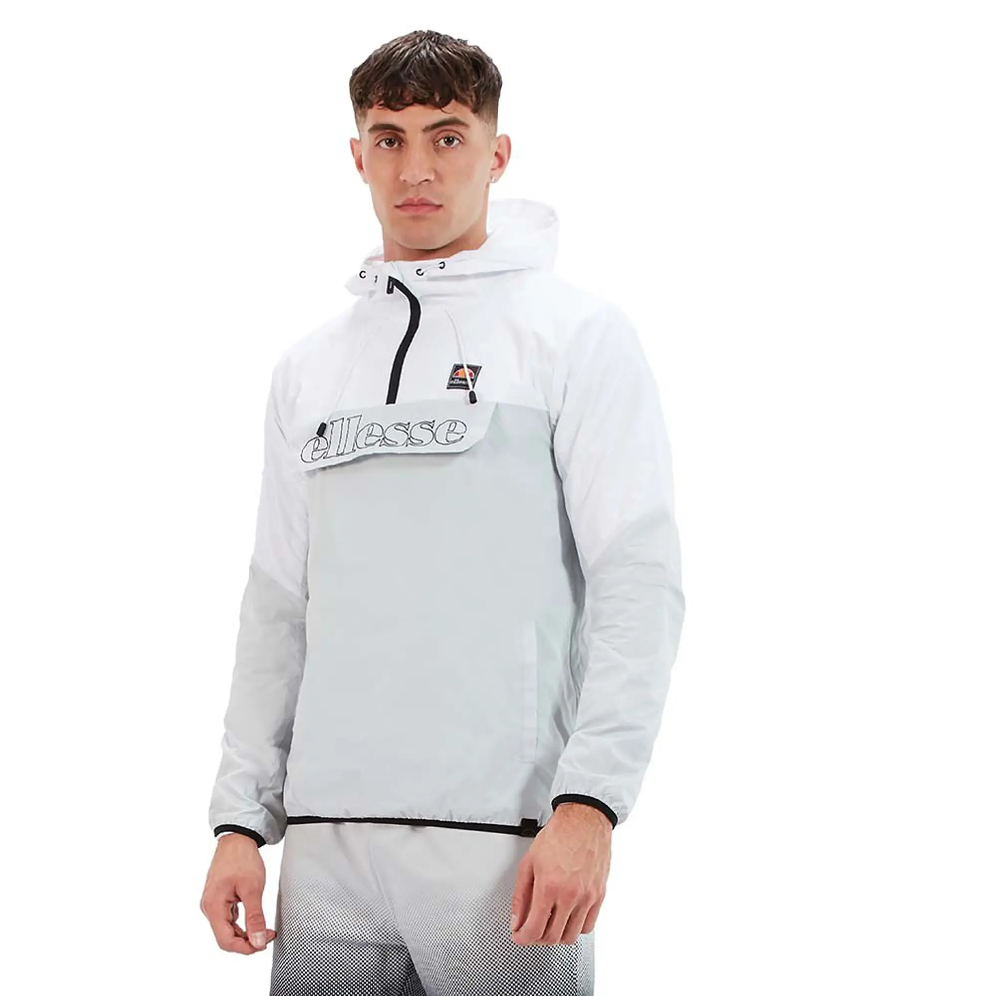 Ellesse Polteri Raincoat  - White,Grey