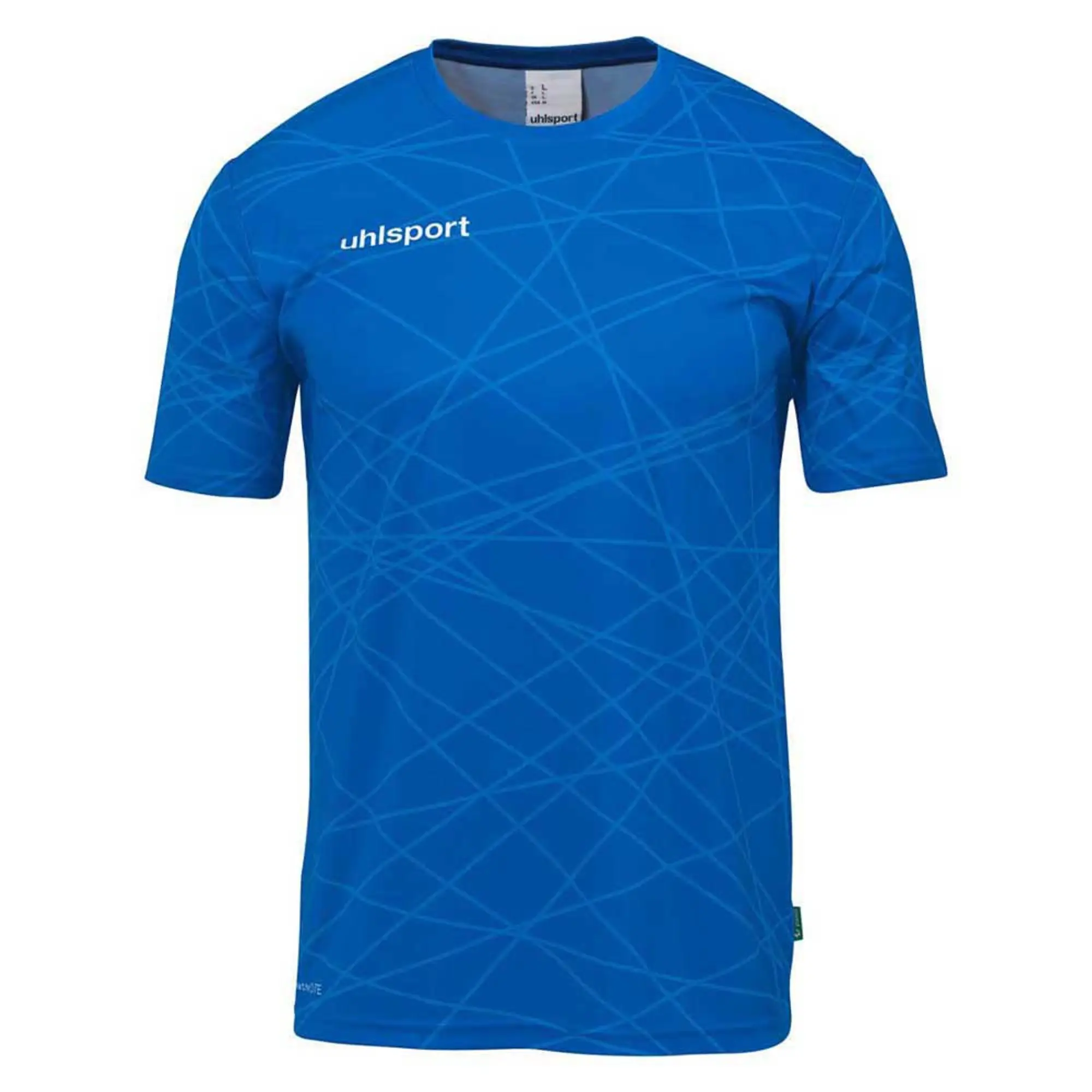 Uhlsport Prediction Short Sleeve T-shirt  - Blue