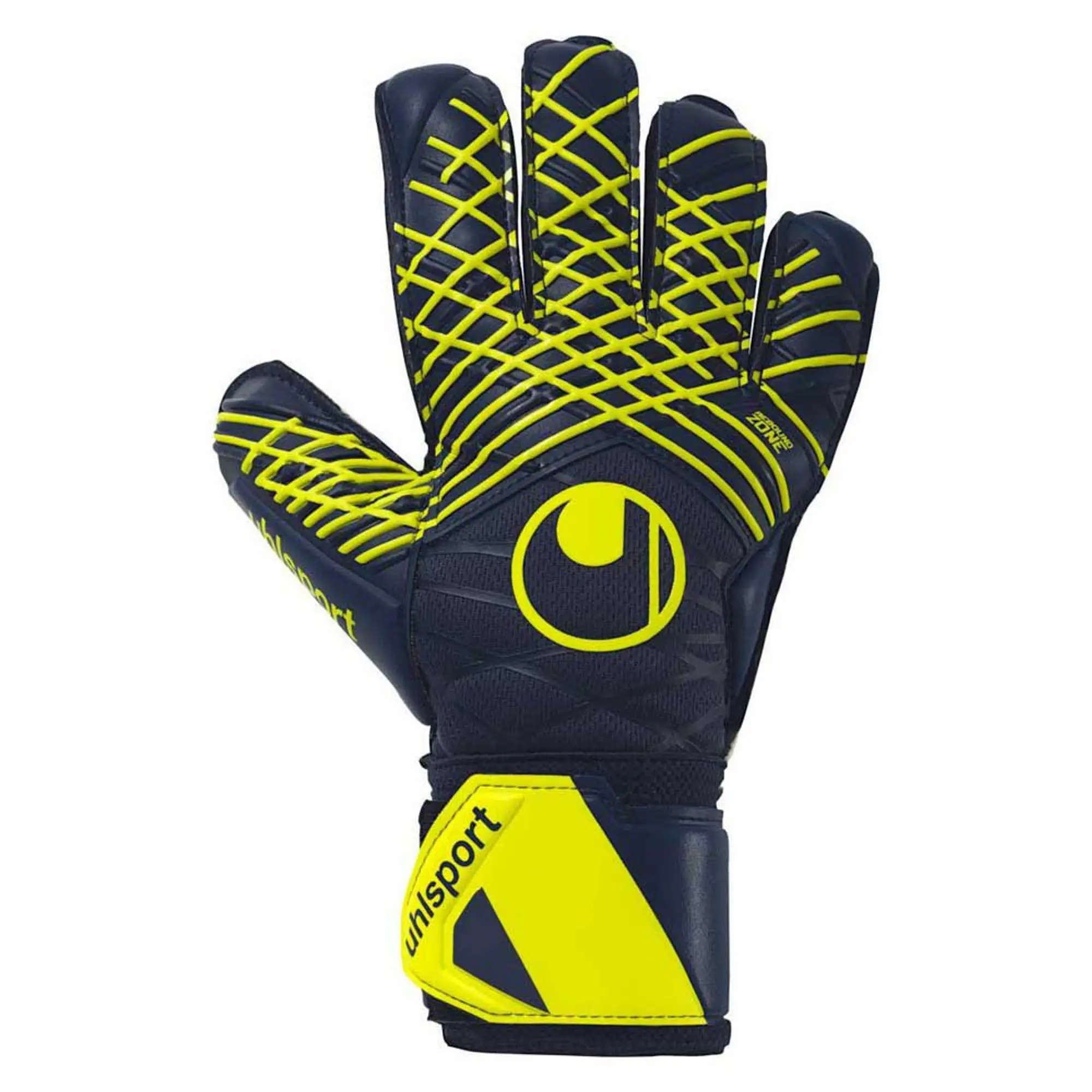 Uhlsport Goalkeeper Gloves Prediction Supersoft - ['Blue']