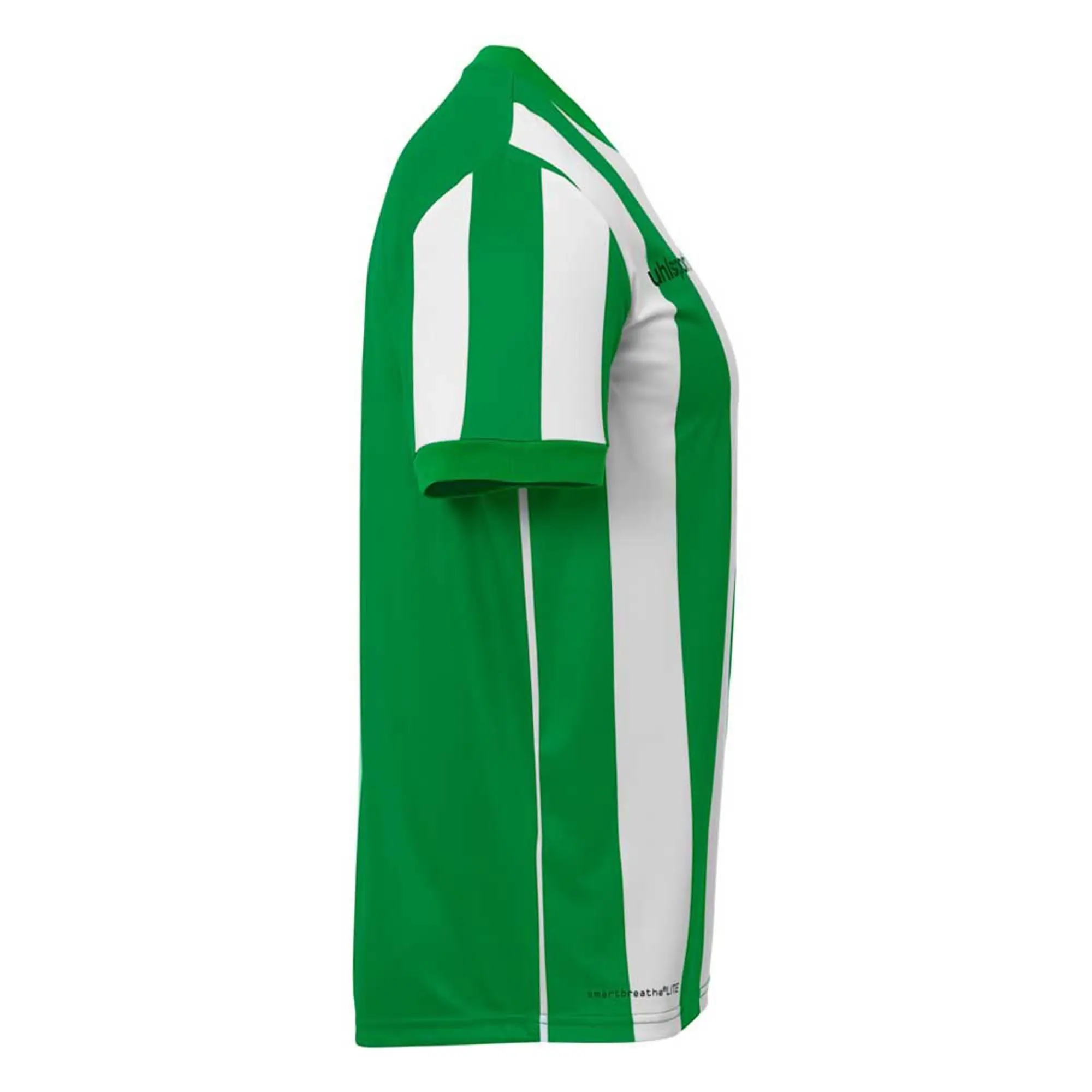 Uhlsport Retro Stripe Short Sleeve T-shirt  - Green