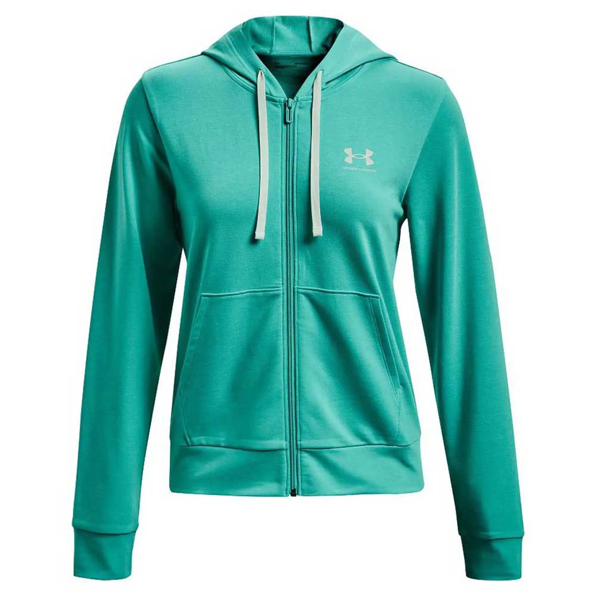 Under Armour Armour Rival Terry Full Zip Hoodie Womens - Green
