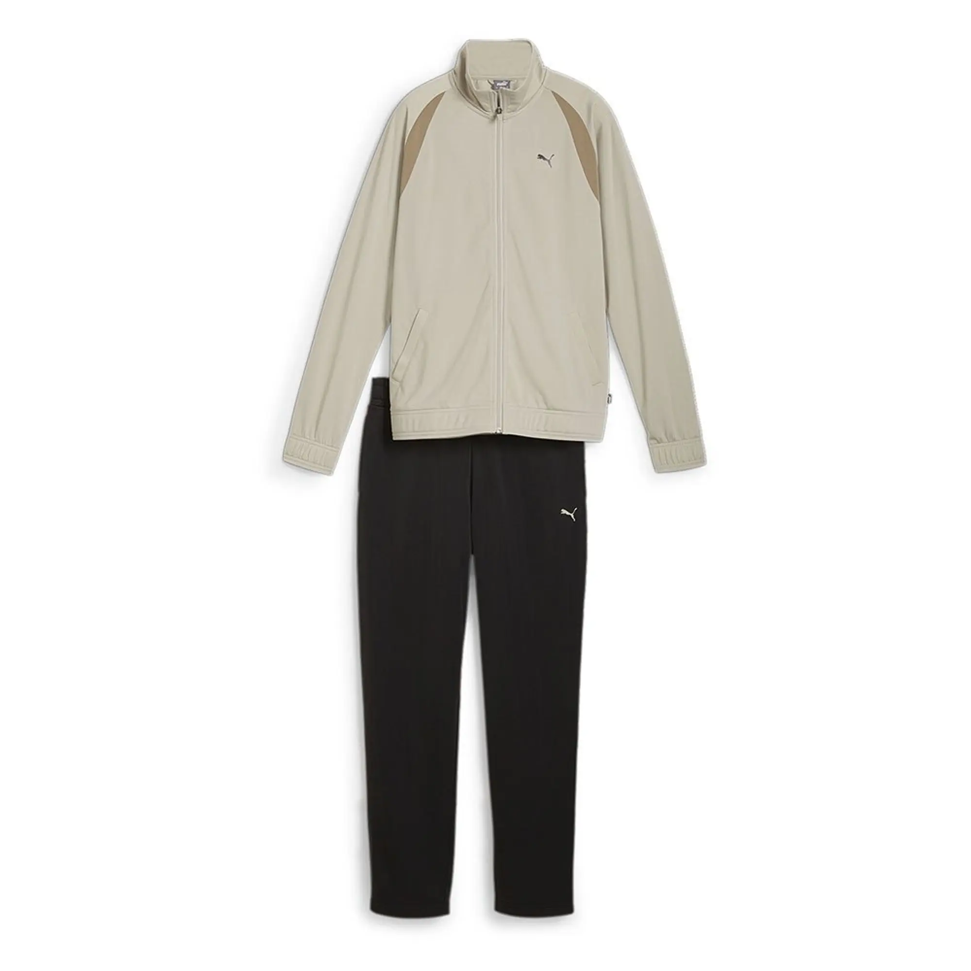 Puma Classic Tricot Tracksuit  - Beige