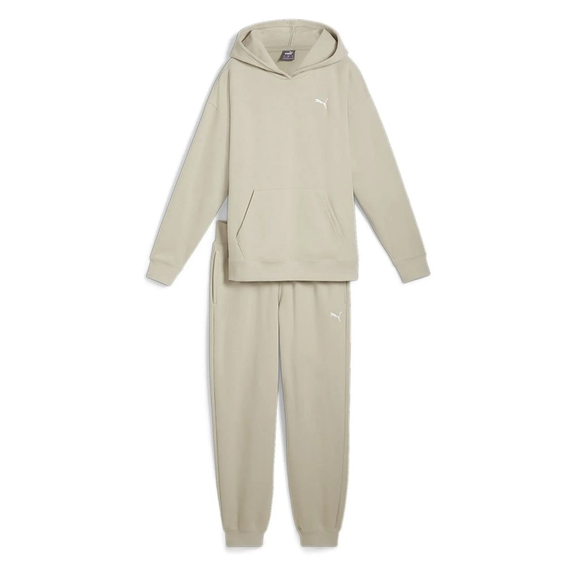 Puma Loungewear Tracksuit  - Beige