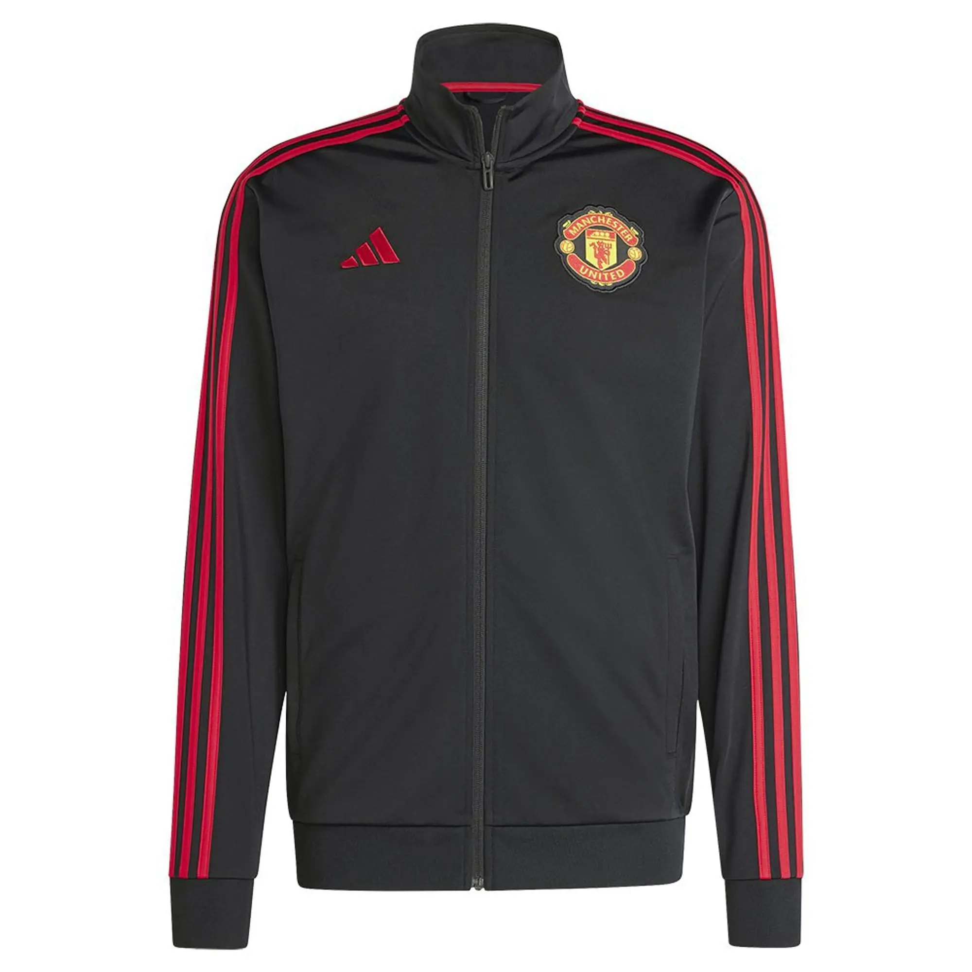 Manchester United x adidas Mens DNA Track Top Black