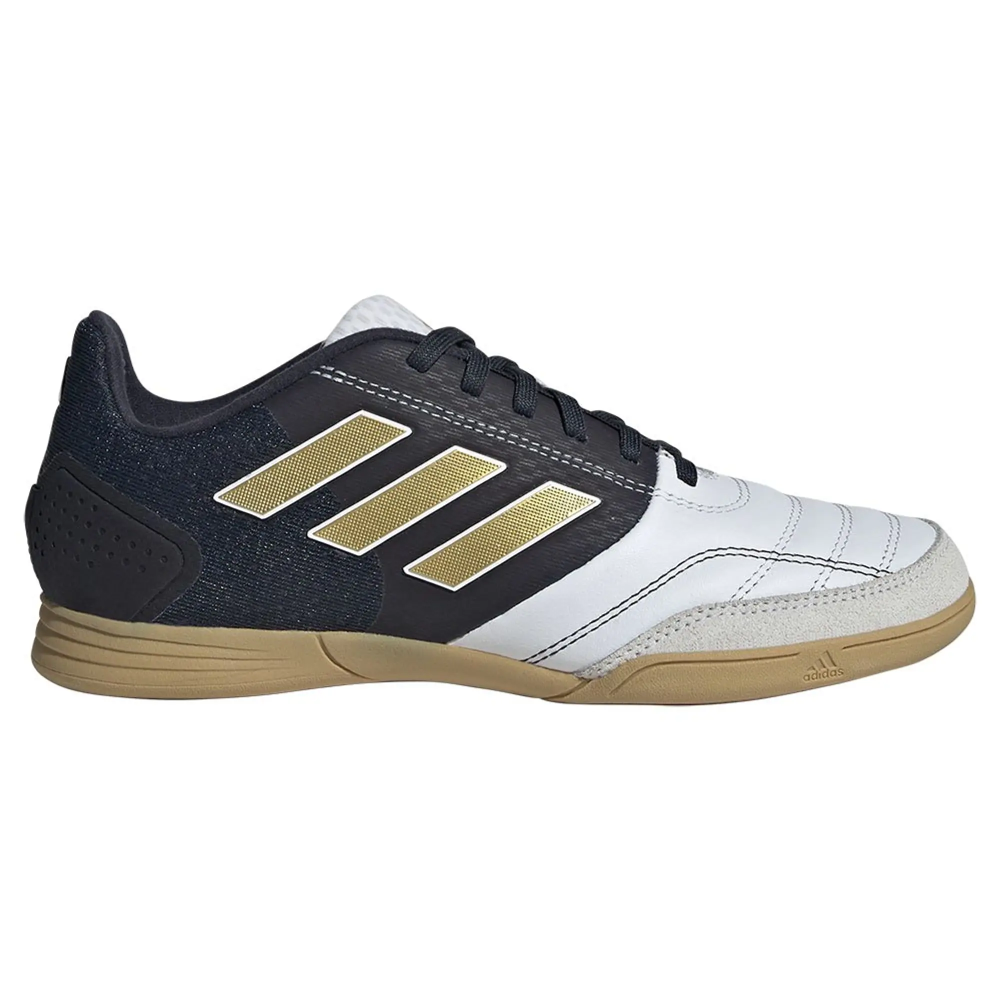 Adidas Top Sala Competition Ic - Footwear White/Gold Metallic/Aurora Ink Kids - ['White']