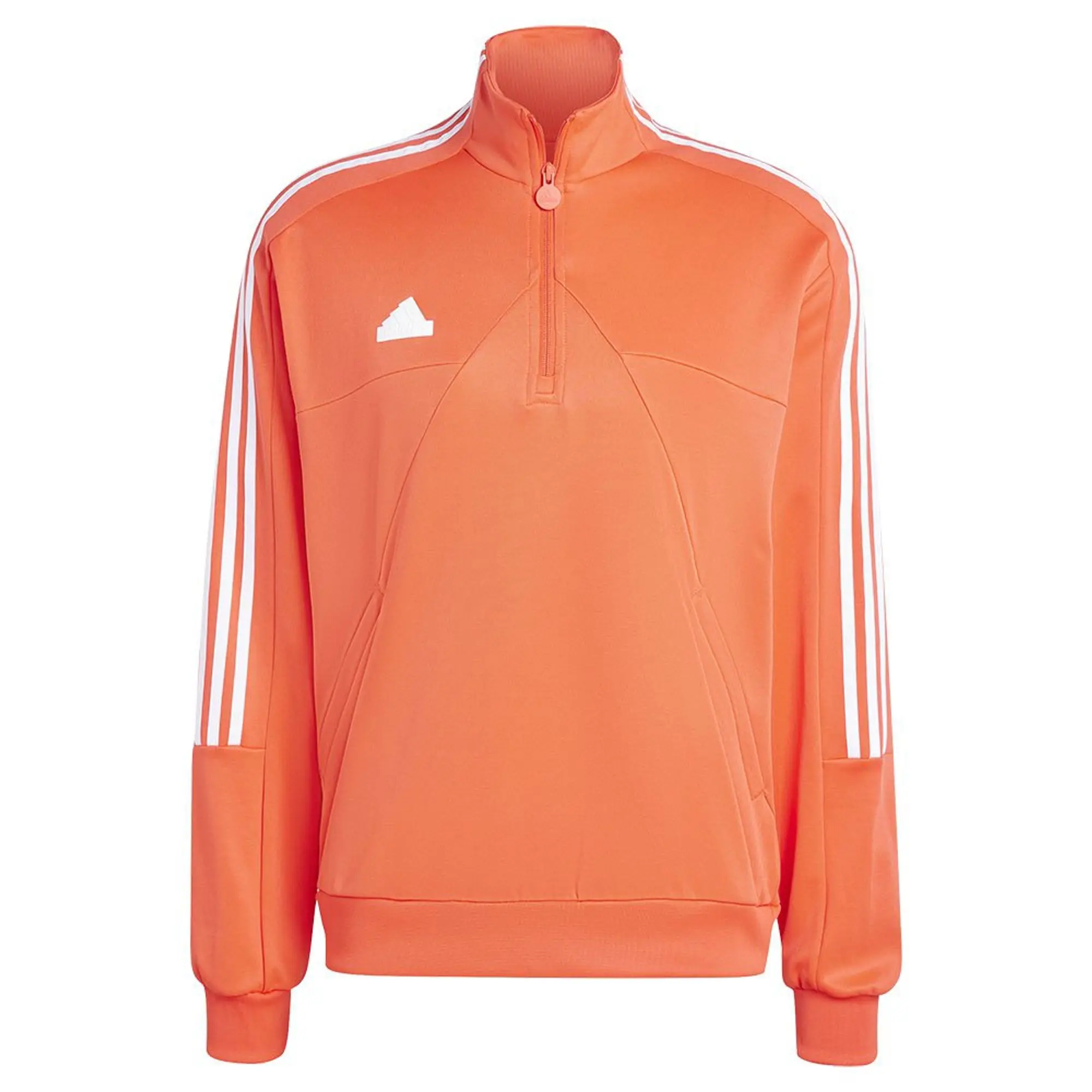 Adidas House Of Tiro Half Zip Tracksuit Jacket  - Orange