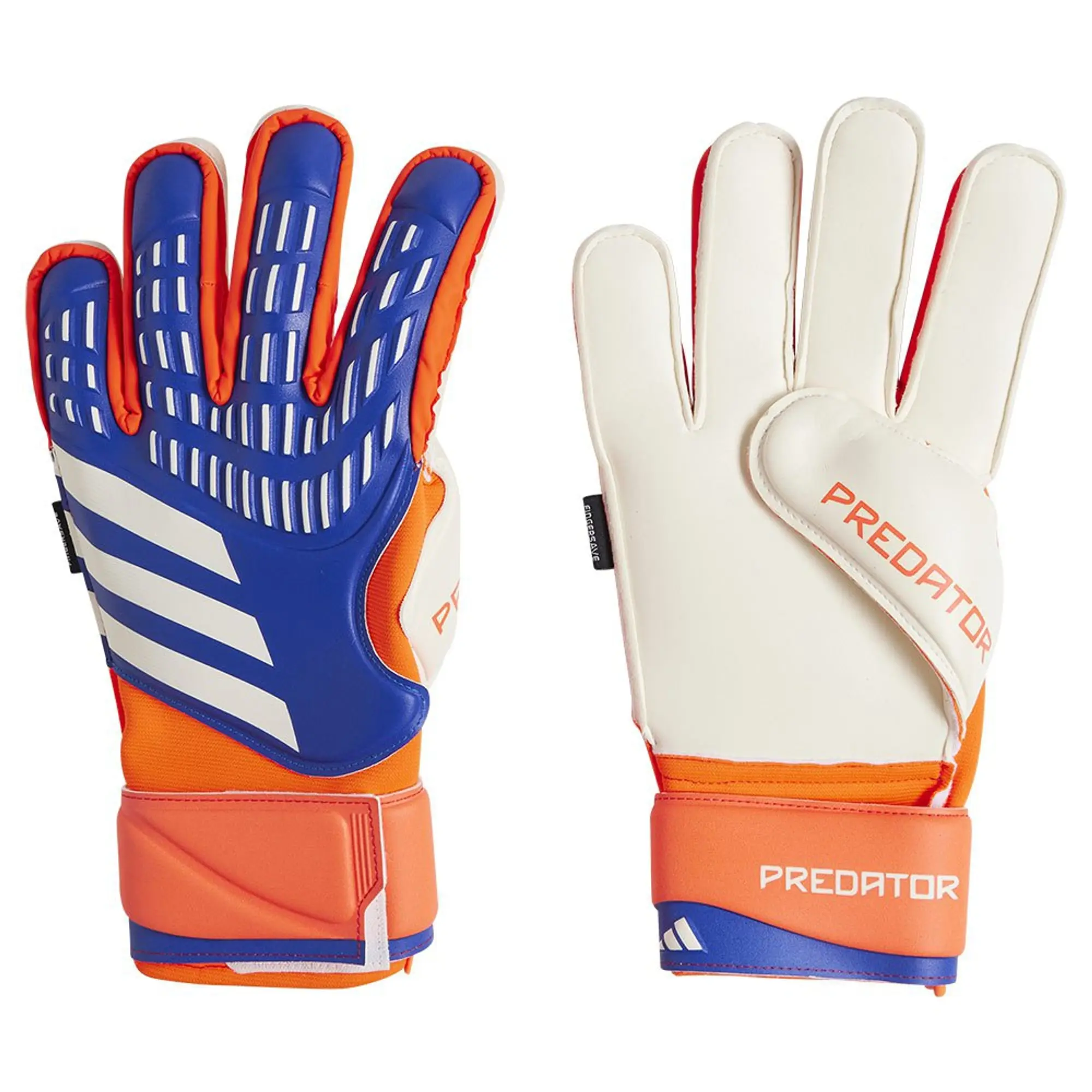 Adidas Goalkeeper Gloves Predator Match Fingersave Advancement - ['Blue']