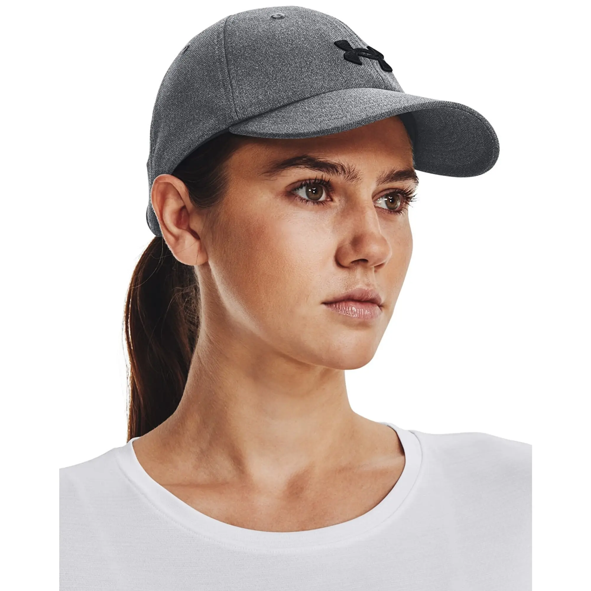 Women's  Under Armour  Blitzing Adjustable Cap Black / Black OSFM