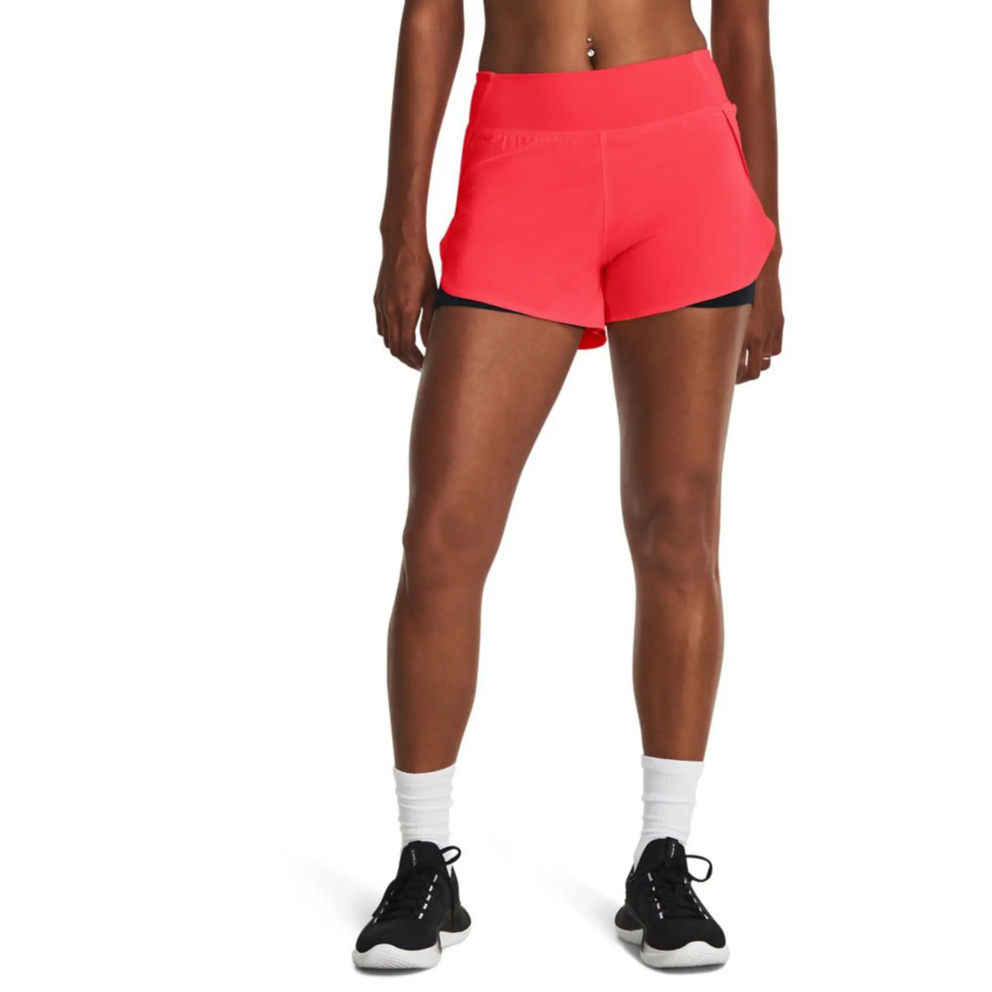 Under Armour Woven 2-in-1 Short - Red
