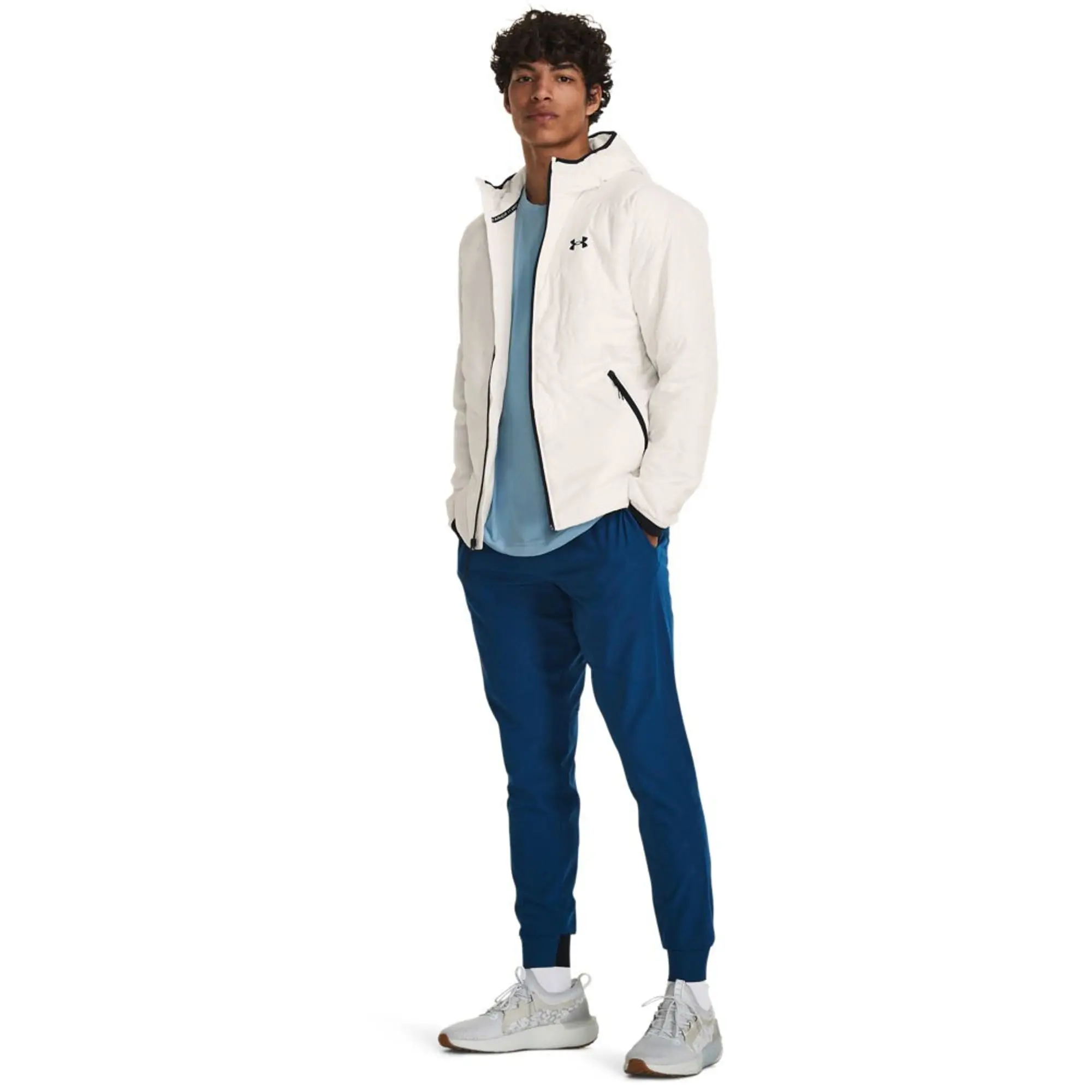 Under Armour Armour Ua Strm Vitality Hbd Fz Jkt Training Jacket Mens - White