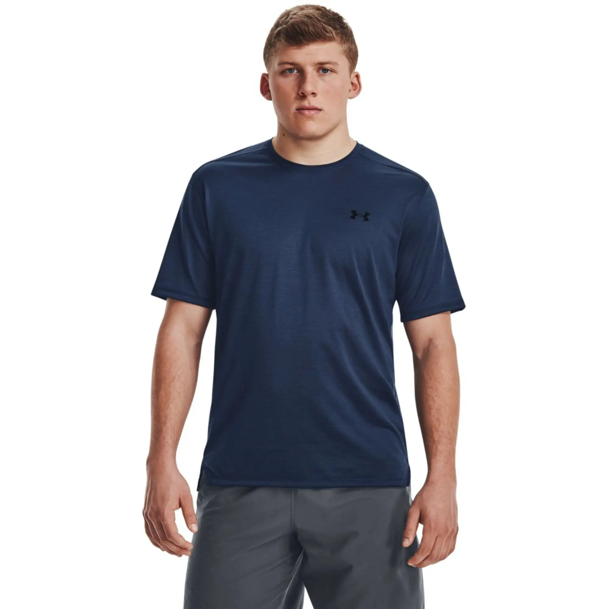 Men's  Under Armour  Tech™ Vent Short Sleeve Academy / Black L
