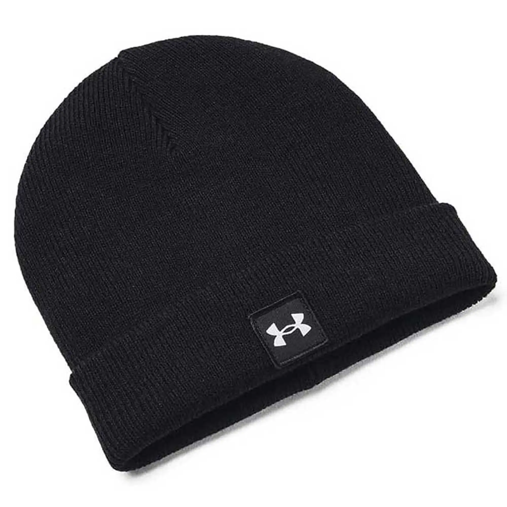 Under Armour black & white halftime beanie