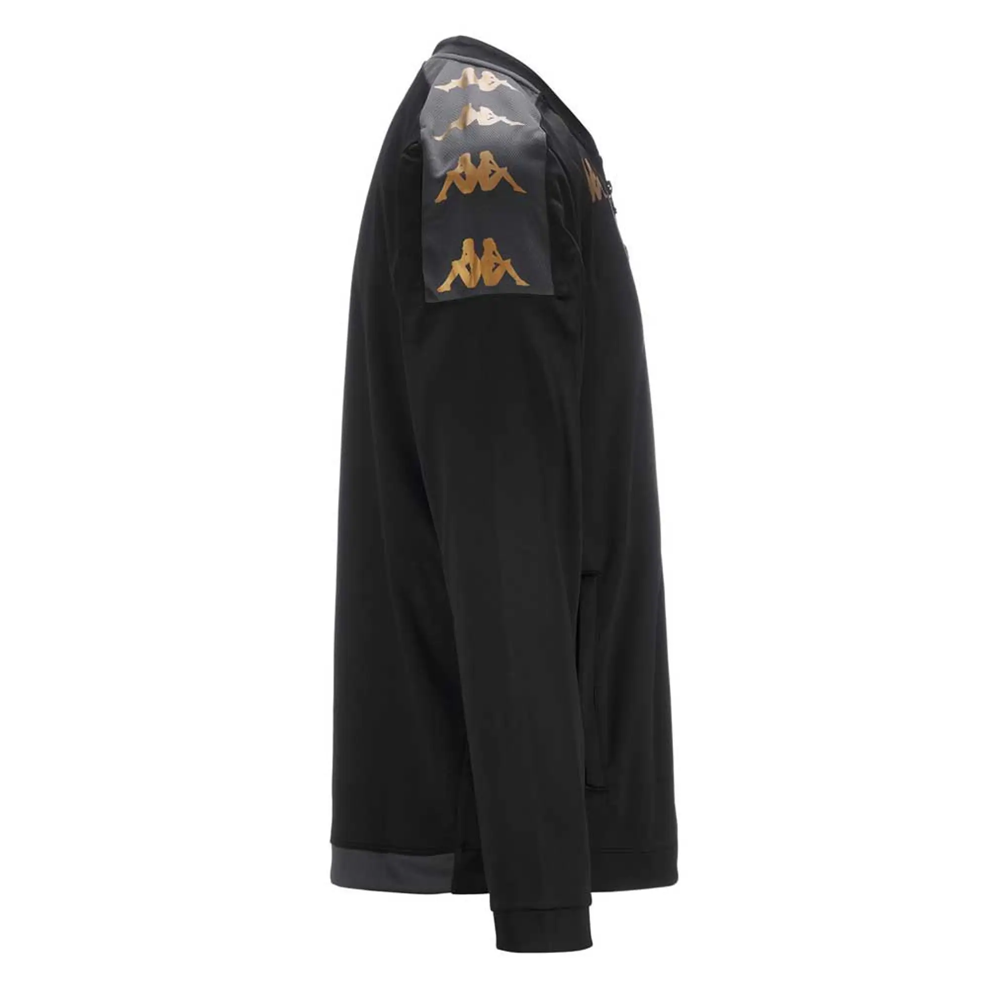 Kappa Giullio Half Zip Sweatshirt  - Black