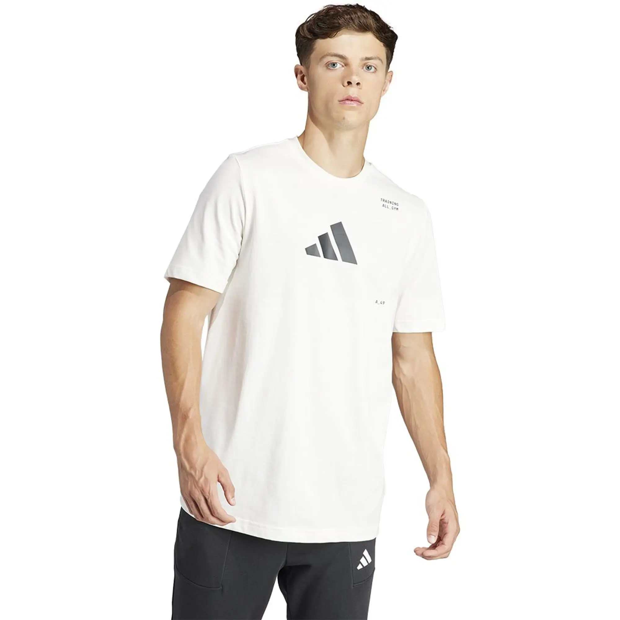 adidas All-Gym Category Graphic T-Shirt - White