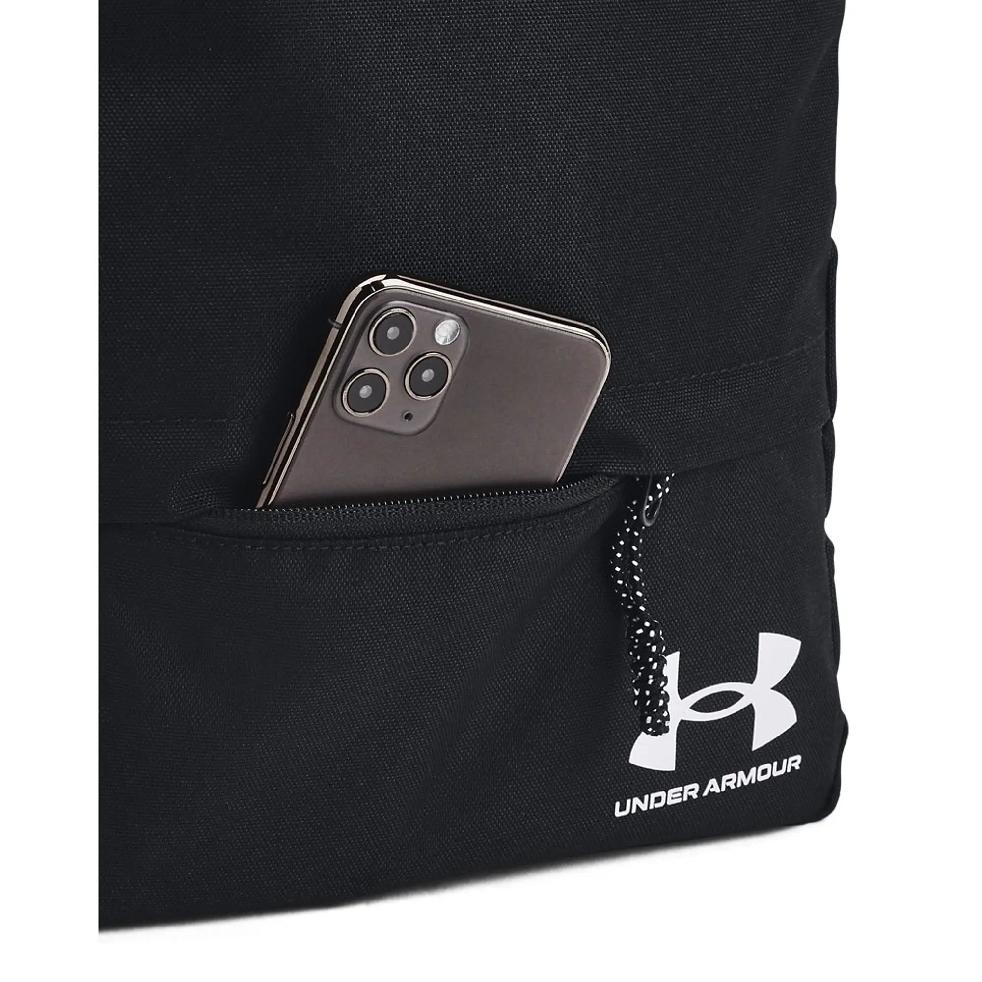 Unisex  Under Armour  Essential Backpack Small Black / White OSFM