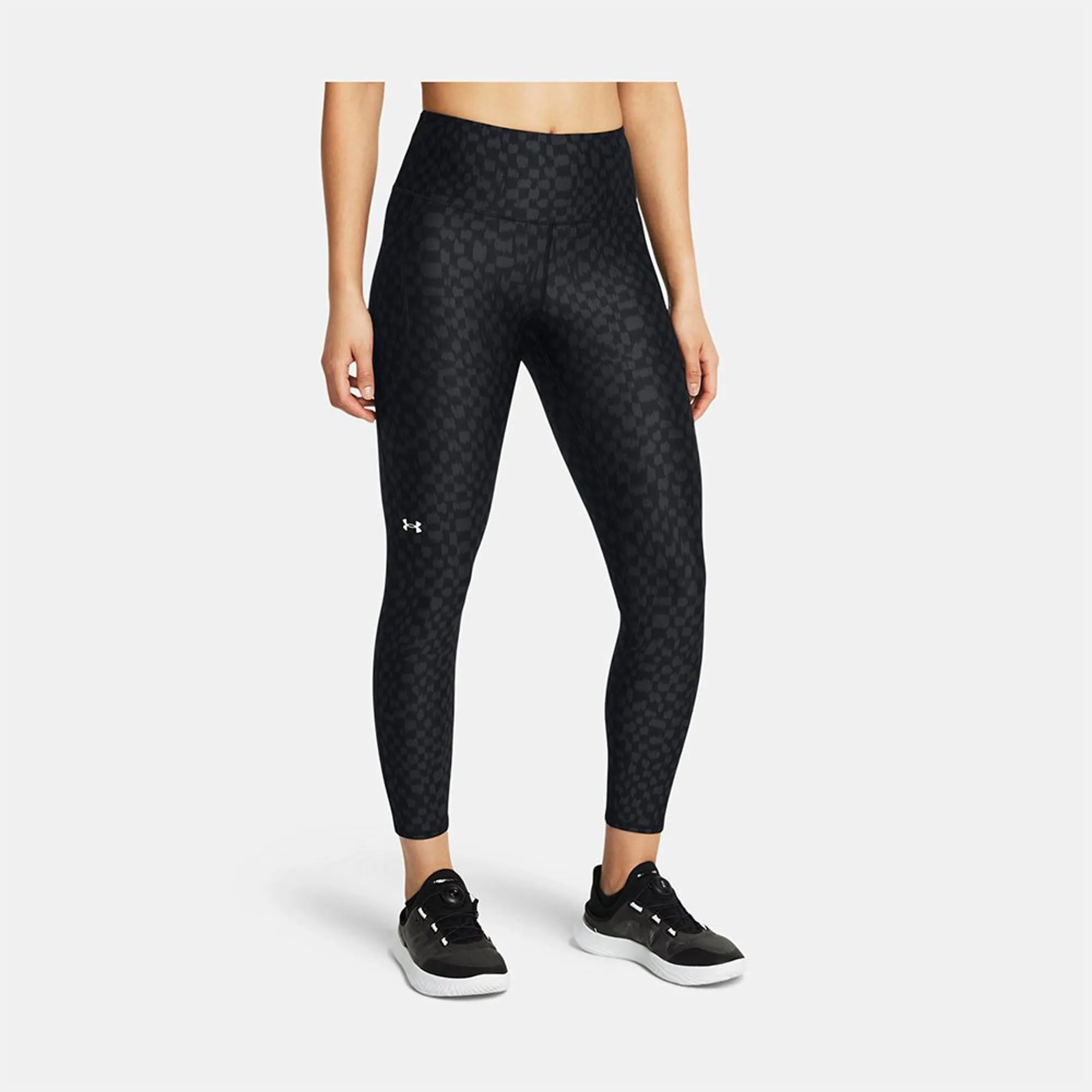 Under Armour HeatGear No-Slip Waistband Printed Ankle Leggings
