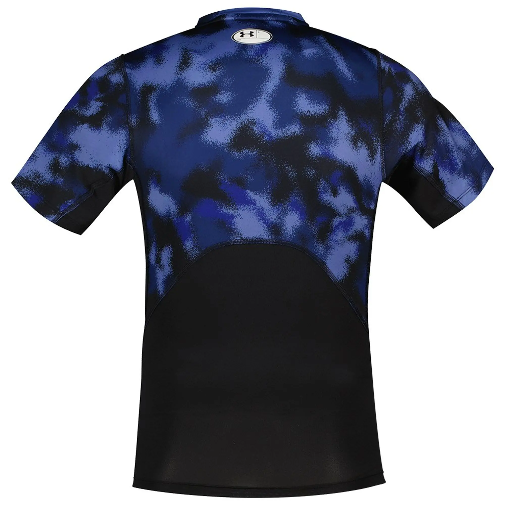 Under Armour Hg Armour Printed Short Sleeve T-shirt - Blue | 1383321 ...