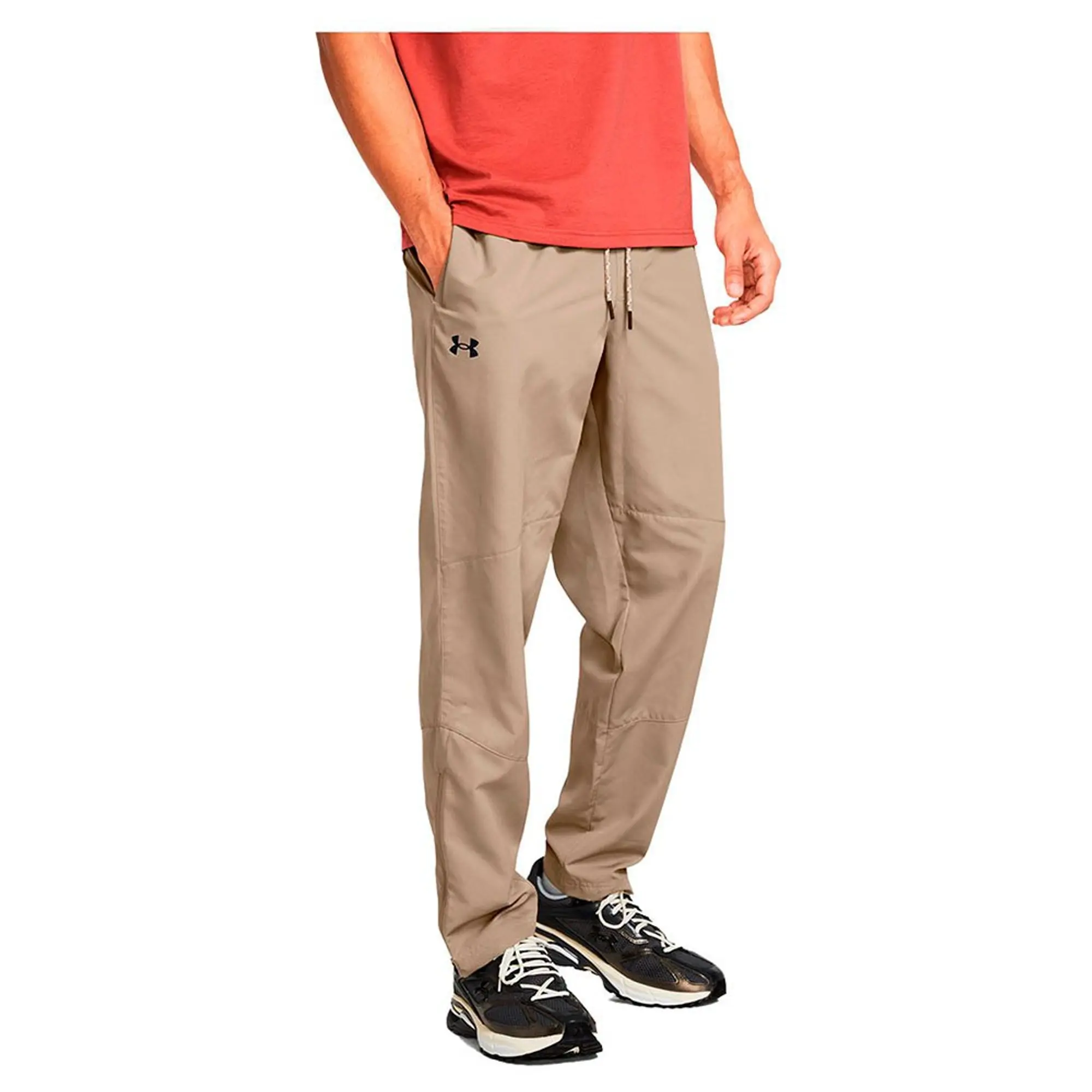 Men's  Under Armour  Icon Legacy Windbreaker Pants Timberwolf Taupe / Black S