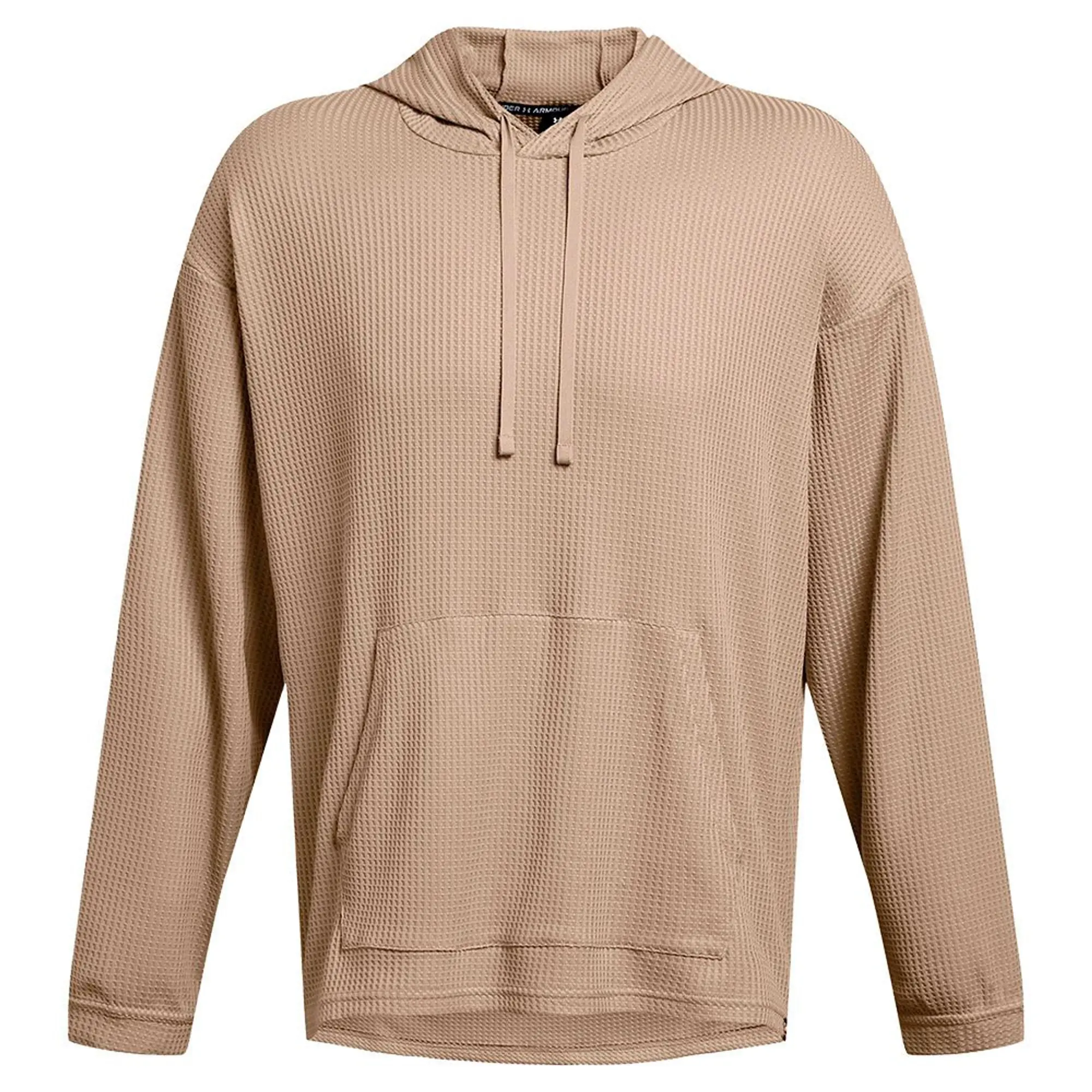 Under Armour Rival Waffle Hoodie  - Beige
