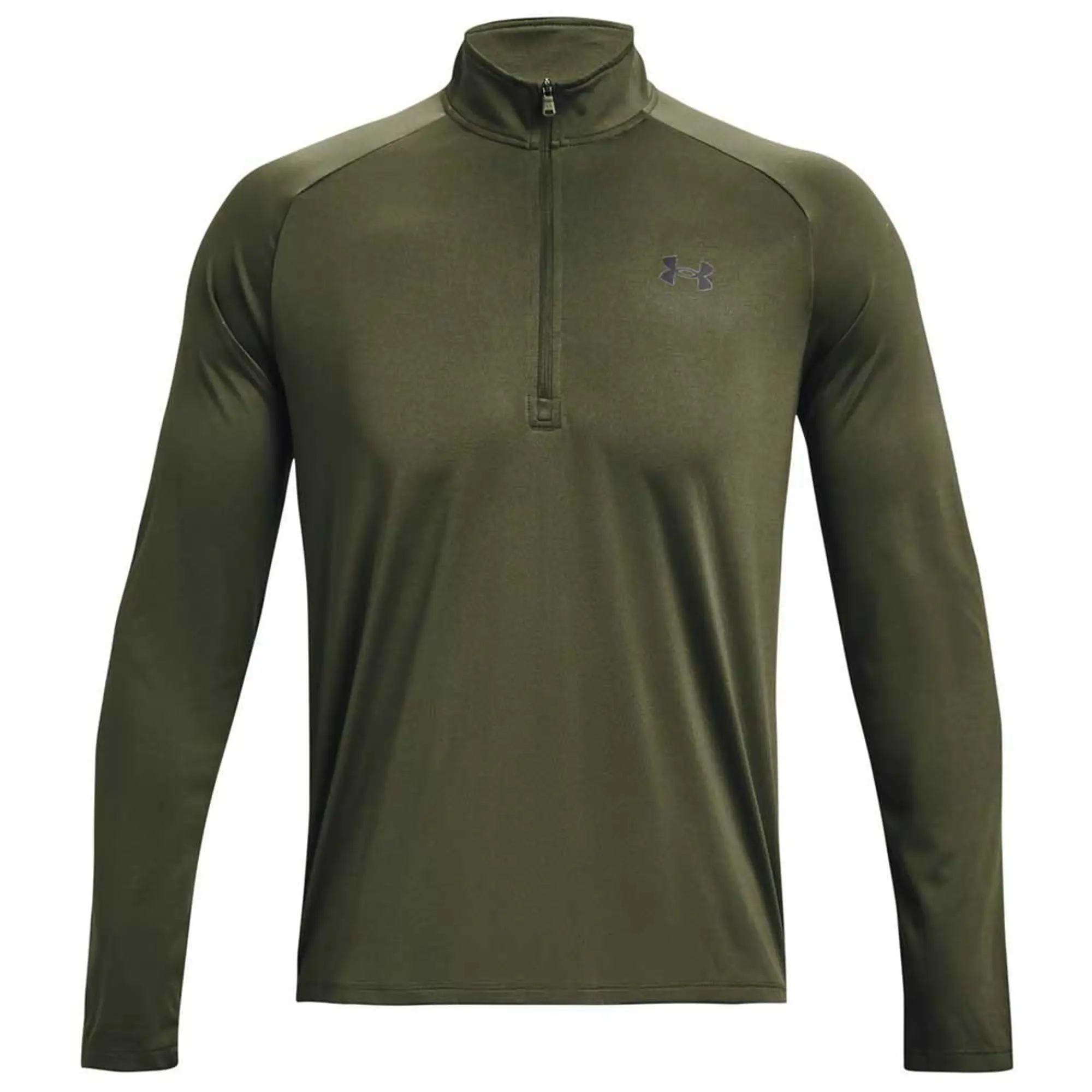 Under Armour Tech 1/4 Zip Top - Green - Mens