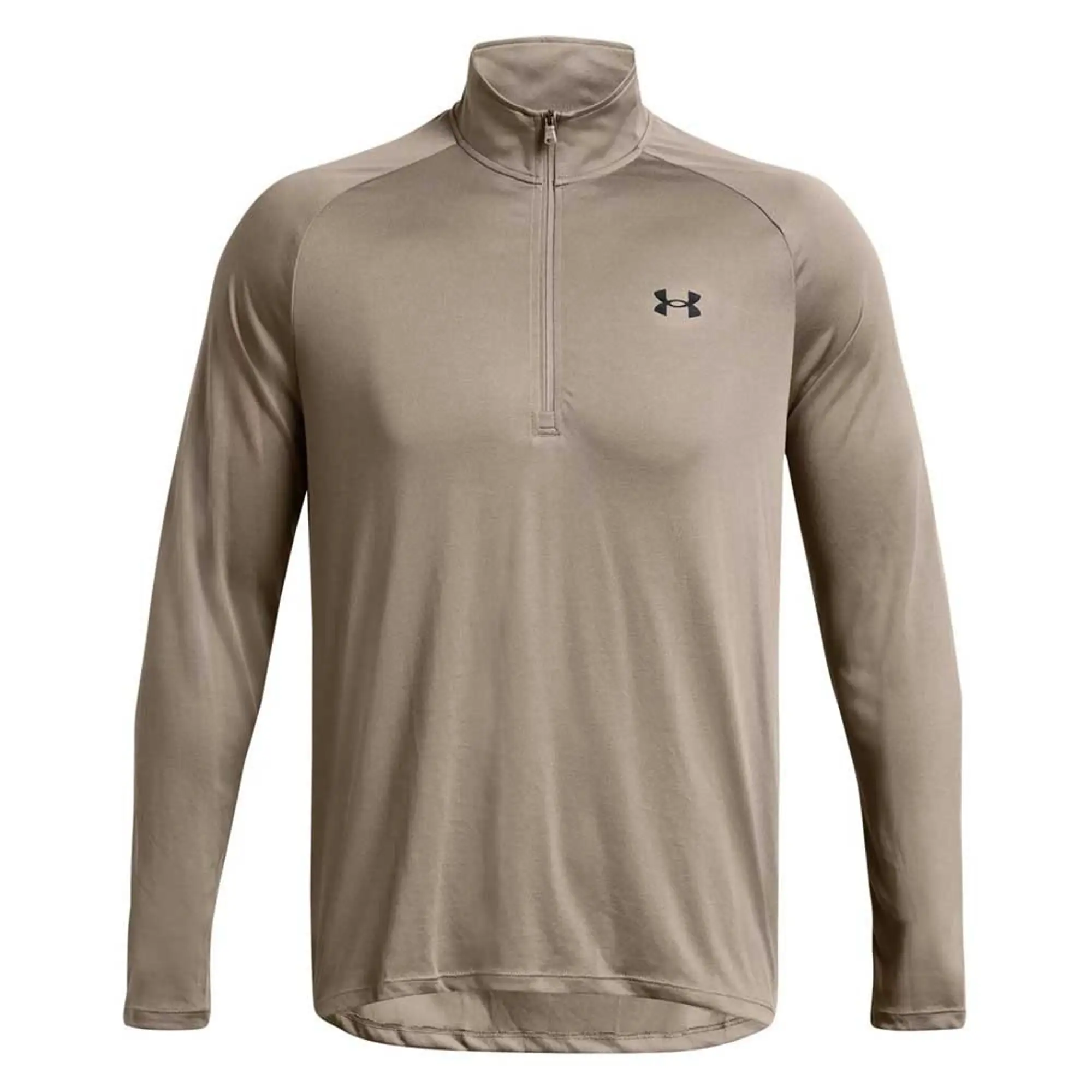 Men's  Under Armour  Tech™ ½ Zip Long Sleeve Taupe Dusk / Black XXL