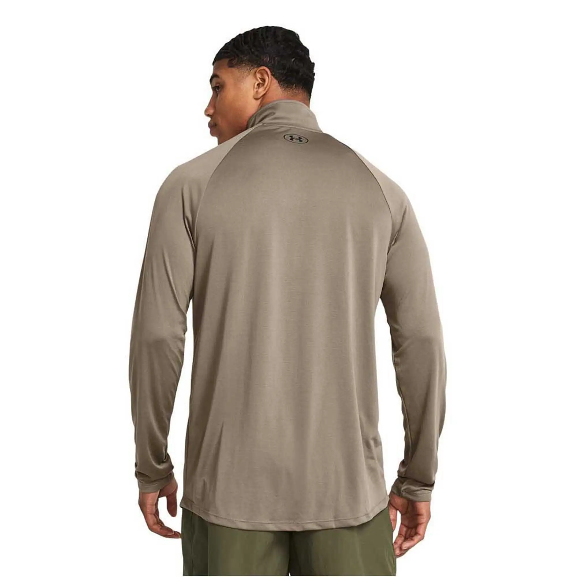Men's  Under Armour  Tech™ ½ Zip Long Sleeve Taupe Dusk / Black XXL