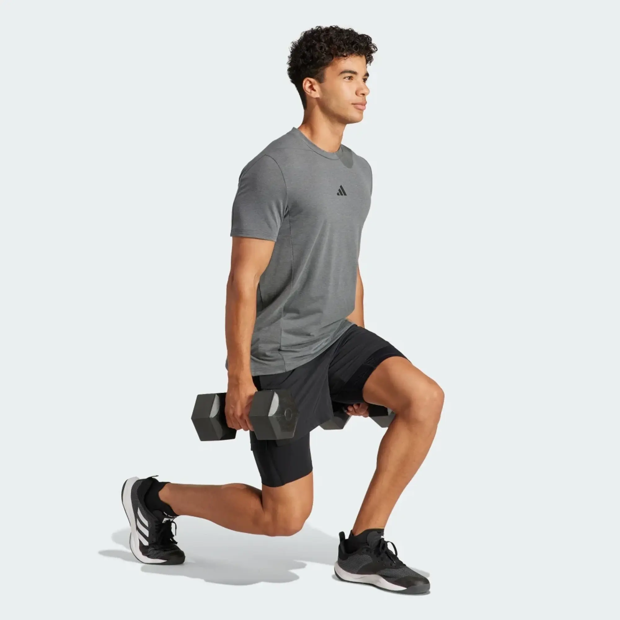 adidas Men Designed for Training Workout Tee